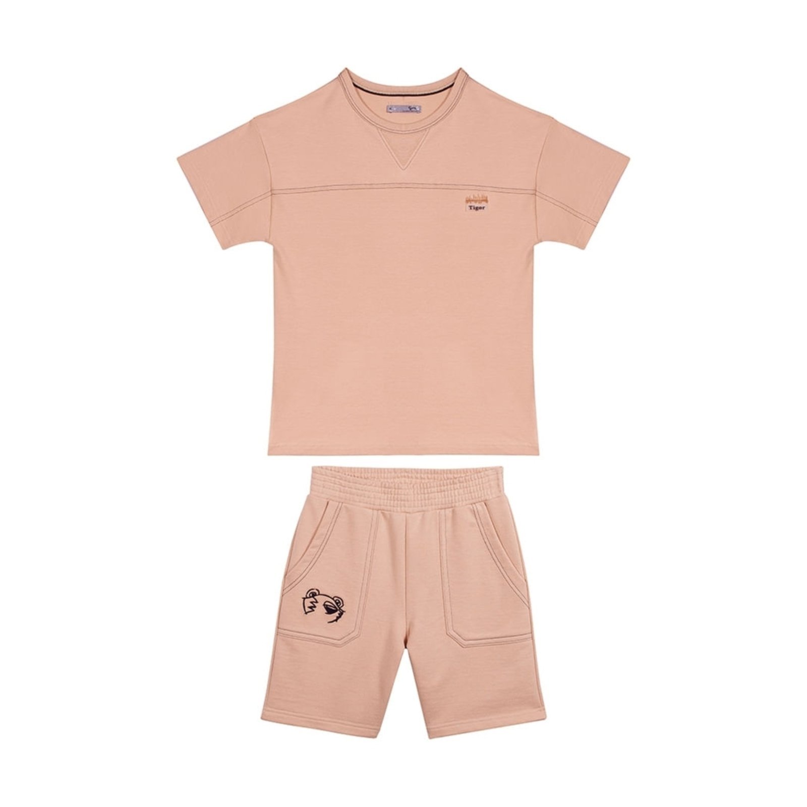 Infantil - Conjunto Curto Masculino Tigor T. Tigre