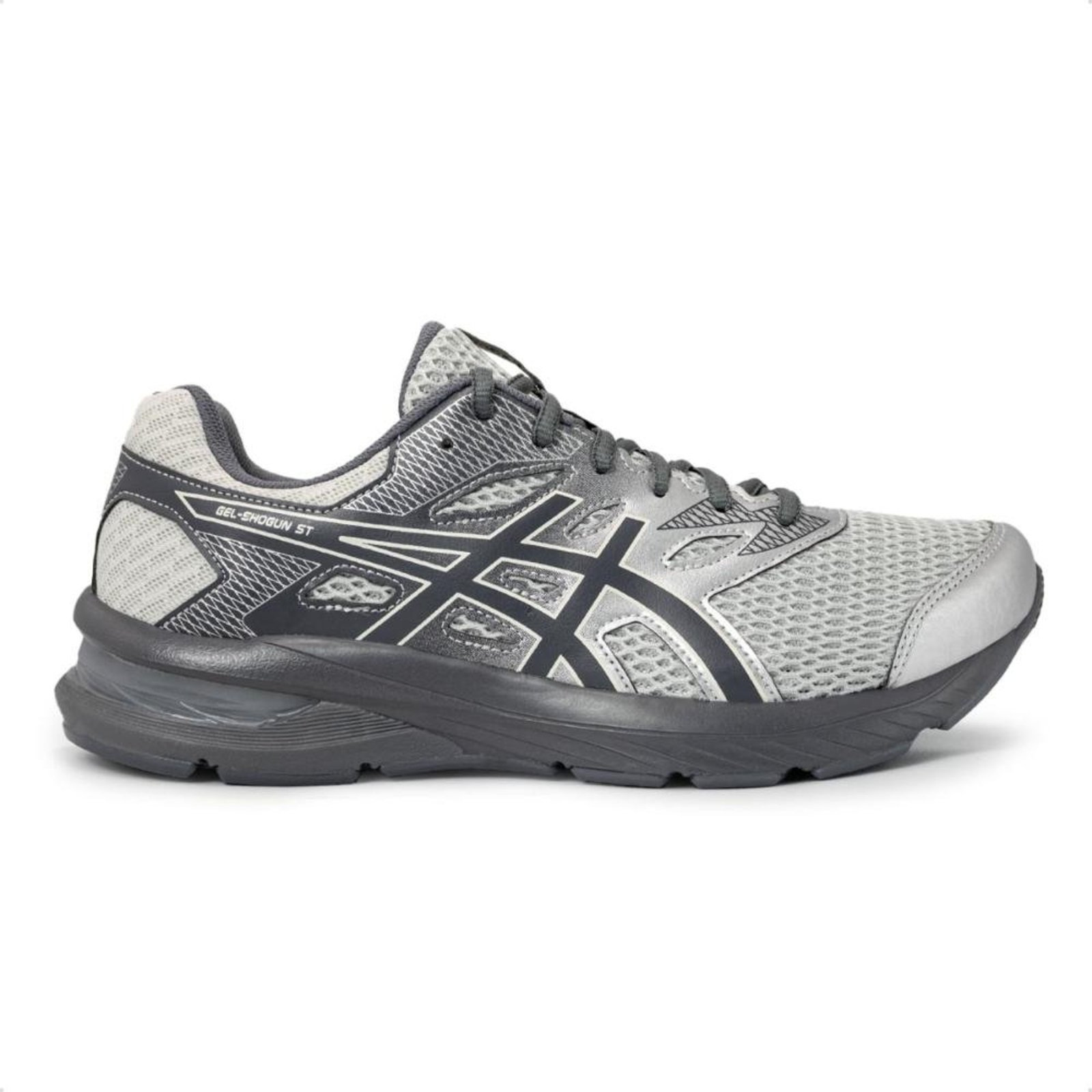 Tênis Asics Masculino Gel-Shogun ST Corrida Prata