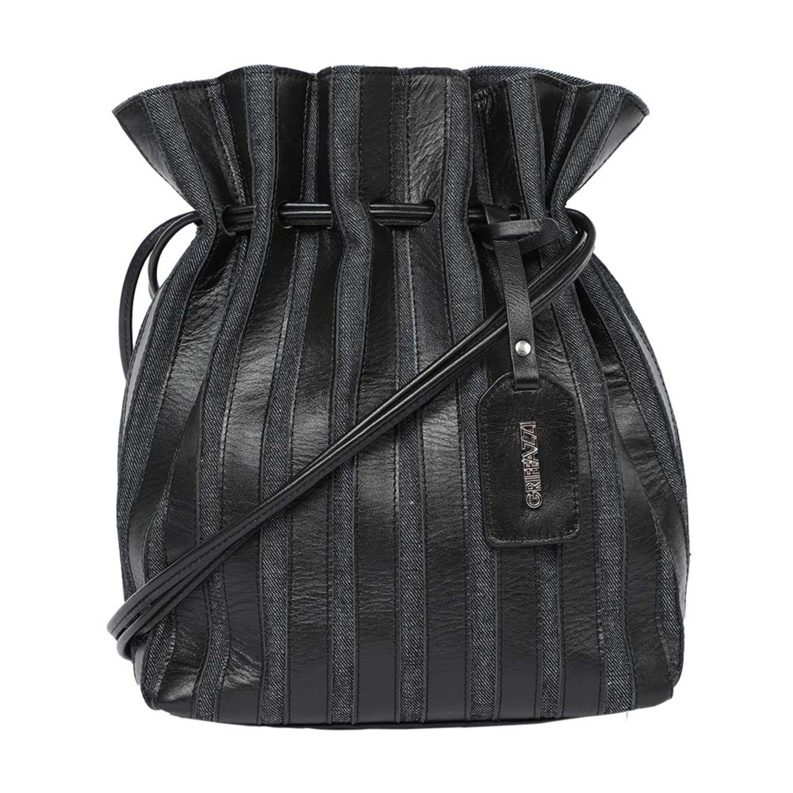 Bolsa de Couro Griffazzi Preta
