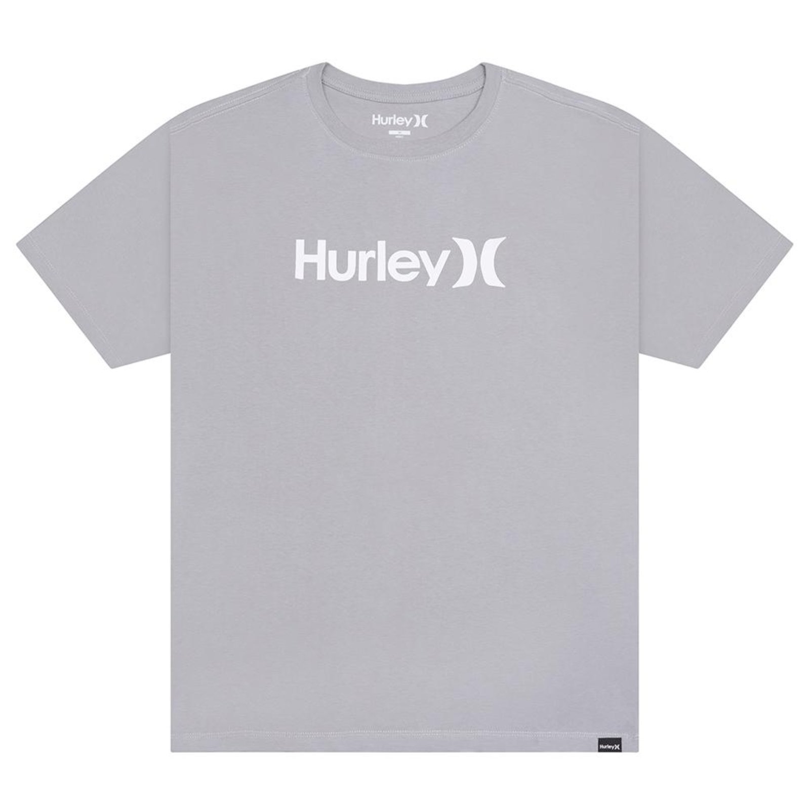 Camiseta Hurley O&O Solid SM26 Masculina Cinza