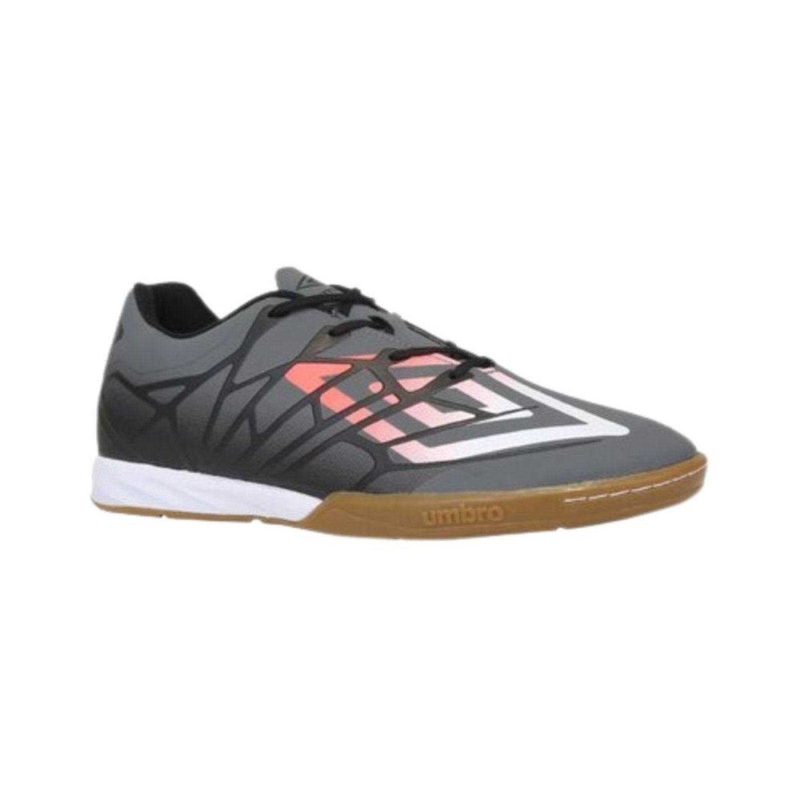 Vista 3 Chuteira Masculina Indoor Umbro Alchemist Club Preta preto Umbro preto
