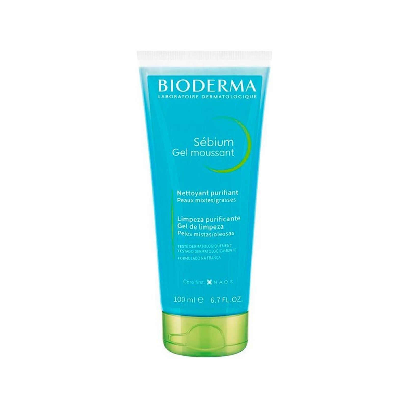 Vista 2 Bioderma Sebium Gel de Limpeza 102g incolor BIODERMA incolor