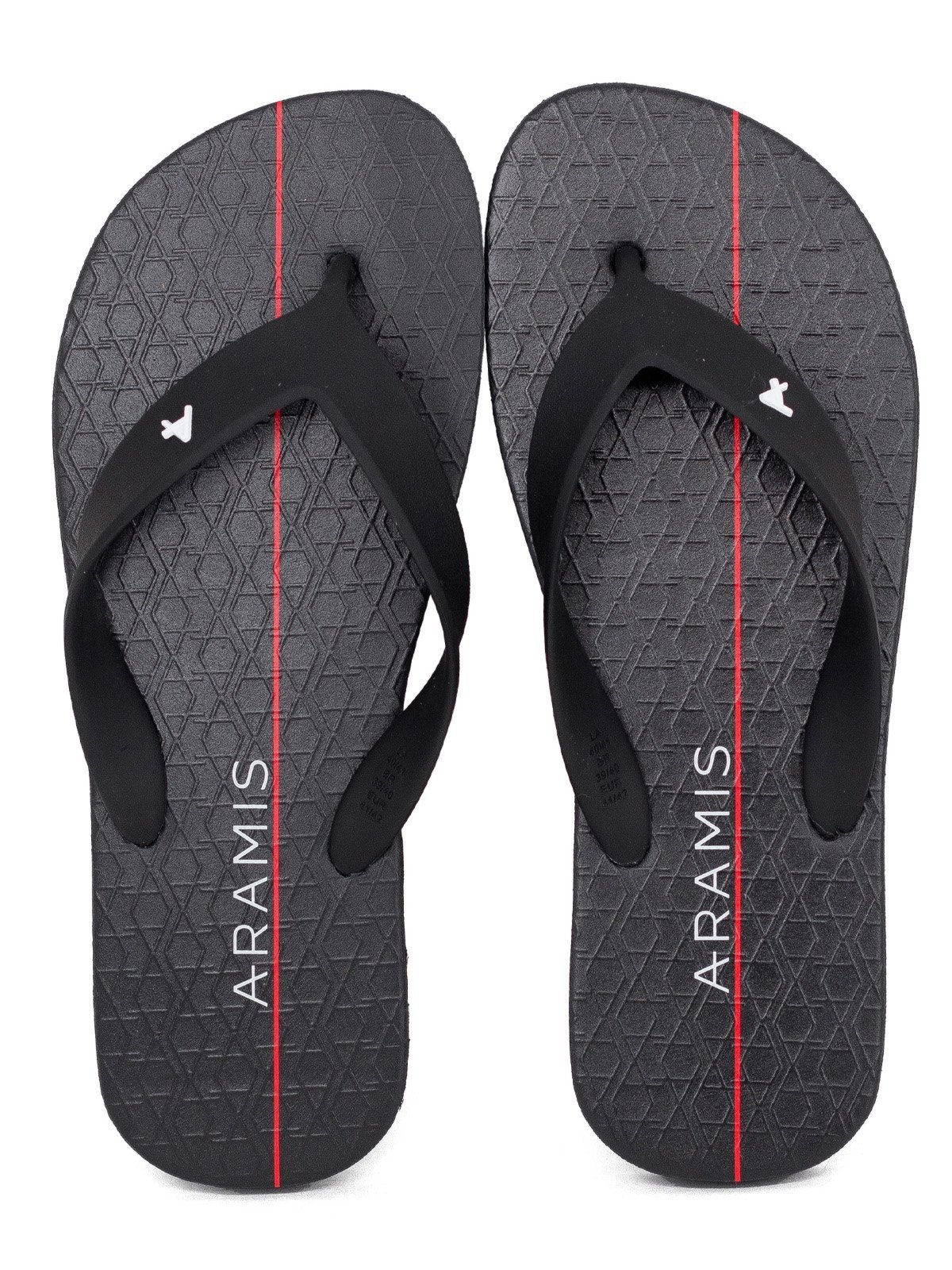 Chinelo Masculino Aramis Casual Borracha Confortável Sandália Preto