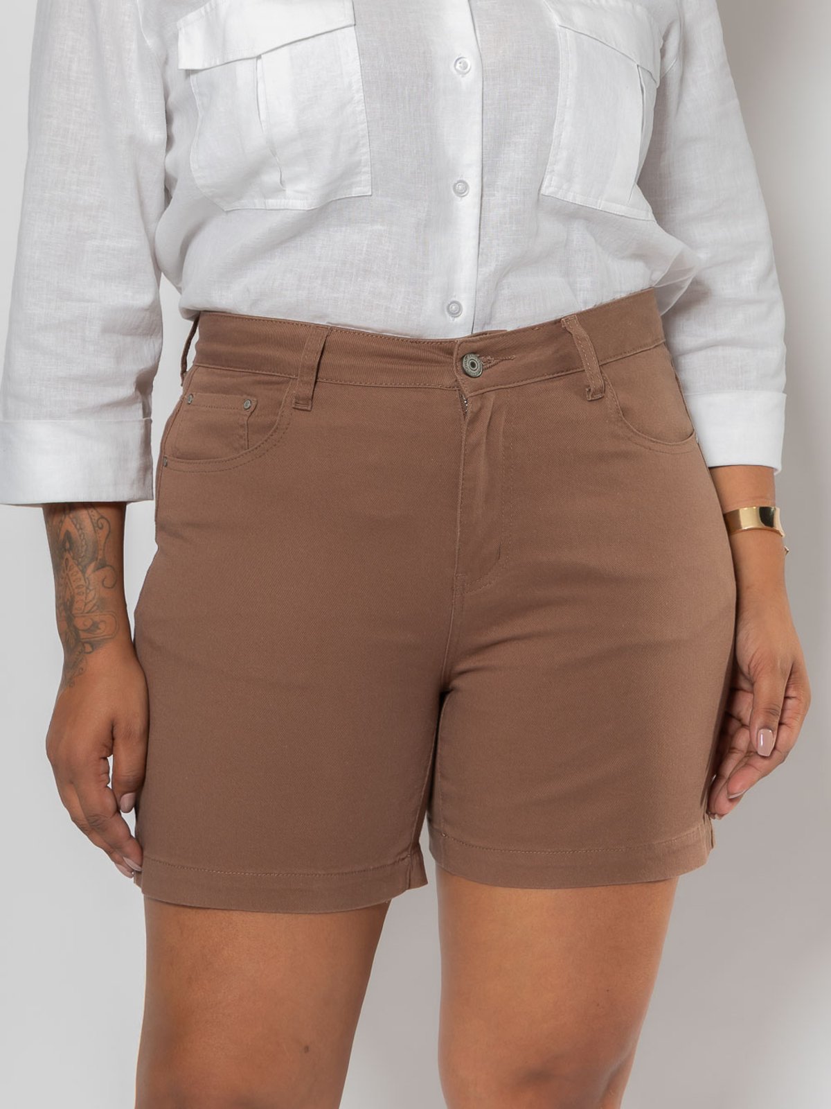 Bermuda Casual em Sarja Feminina – 50679