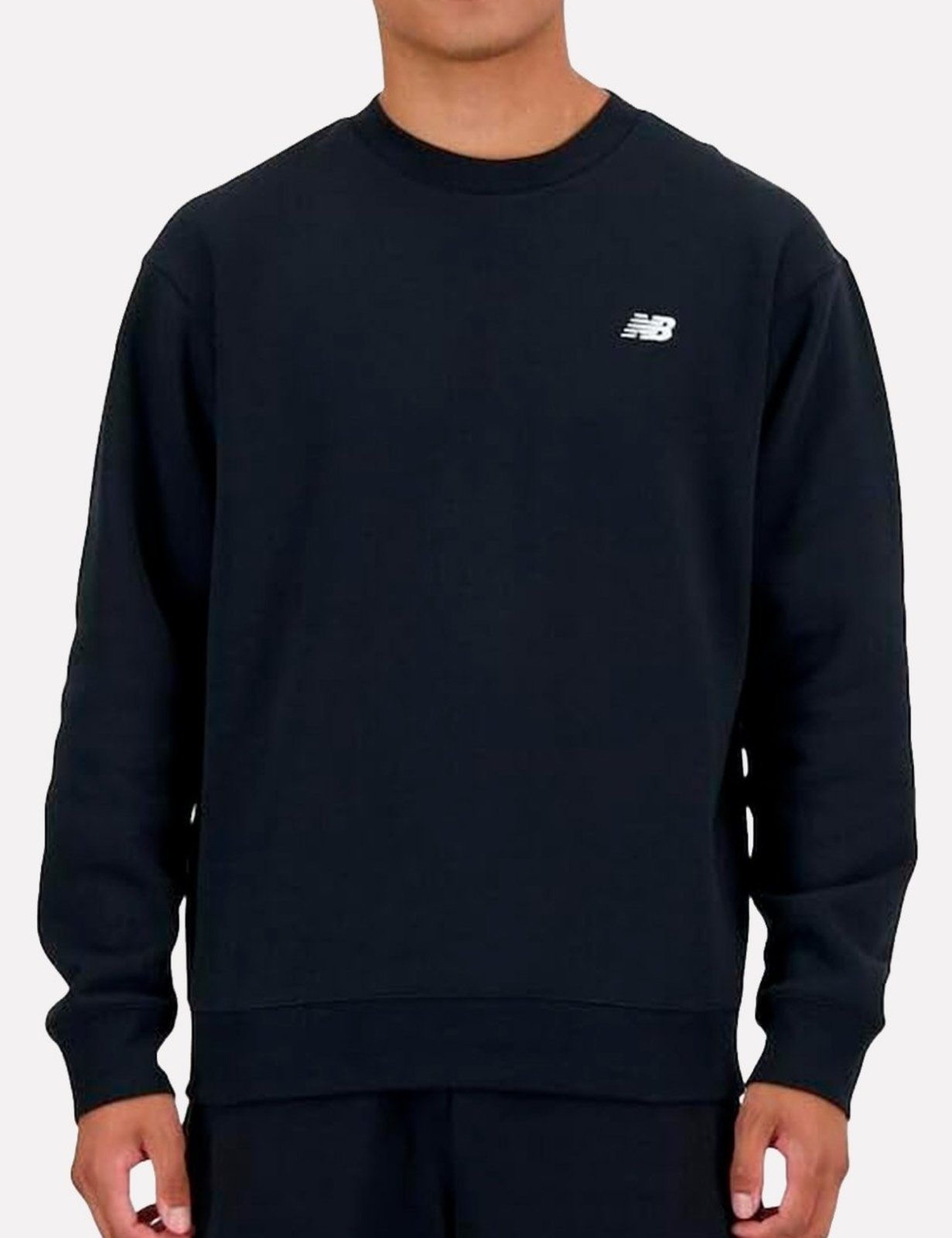 Casaco New Balance Masculino Moletom Regular Essentials Preto