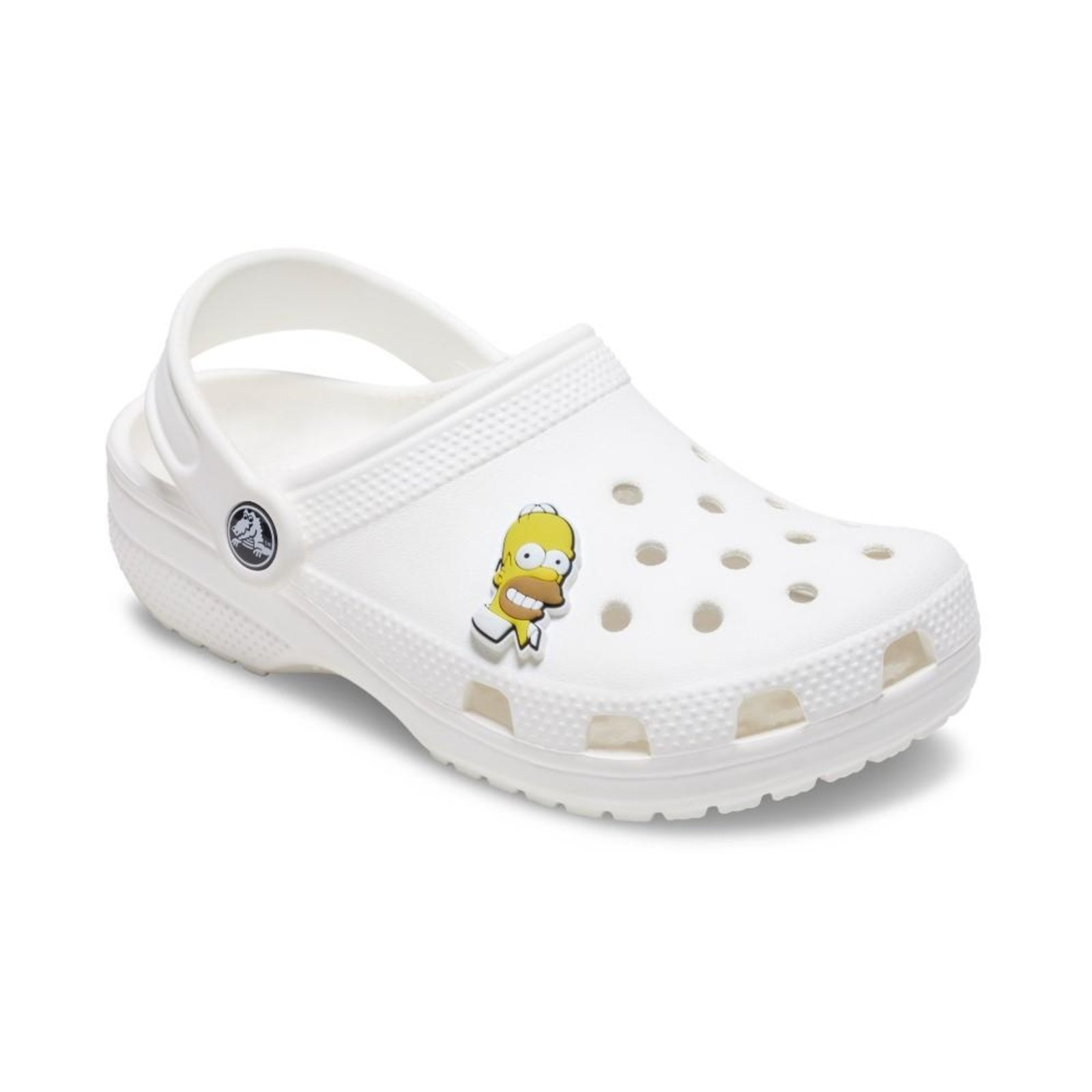 Vista 3 Infantil - Jibbitz™ The Simpsons Homer Crocs branco Crocs branco
