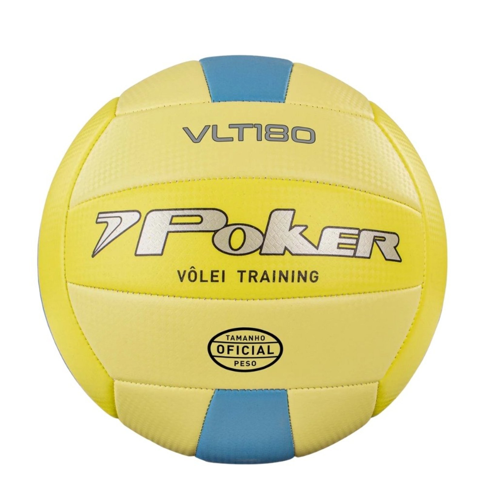 Vista 2 Bola de Vôlei Poker Training VLT 180 amarelo Poker amarelo