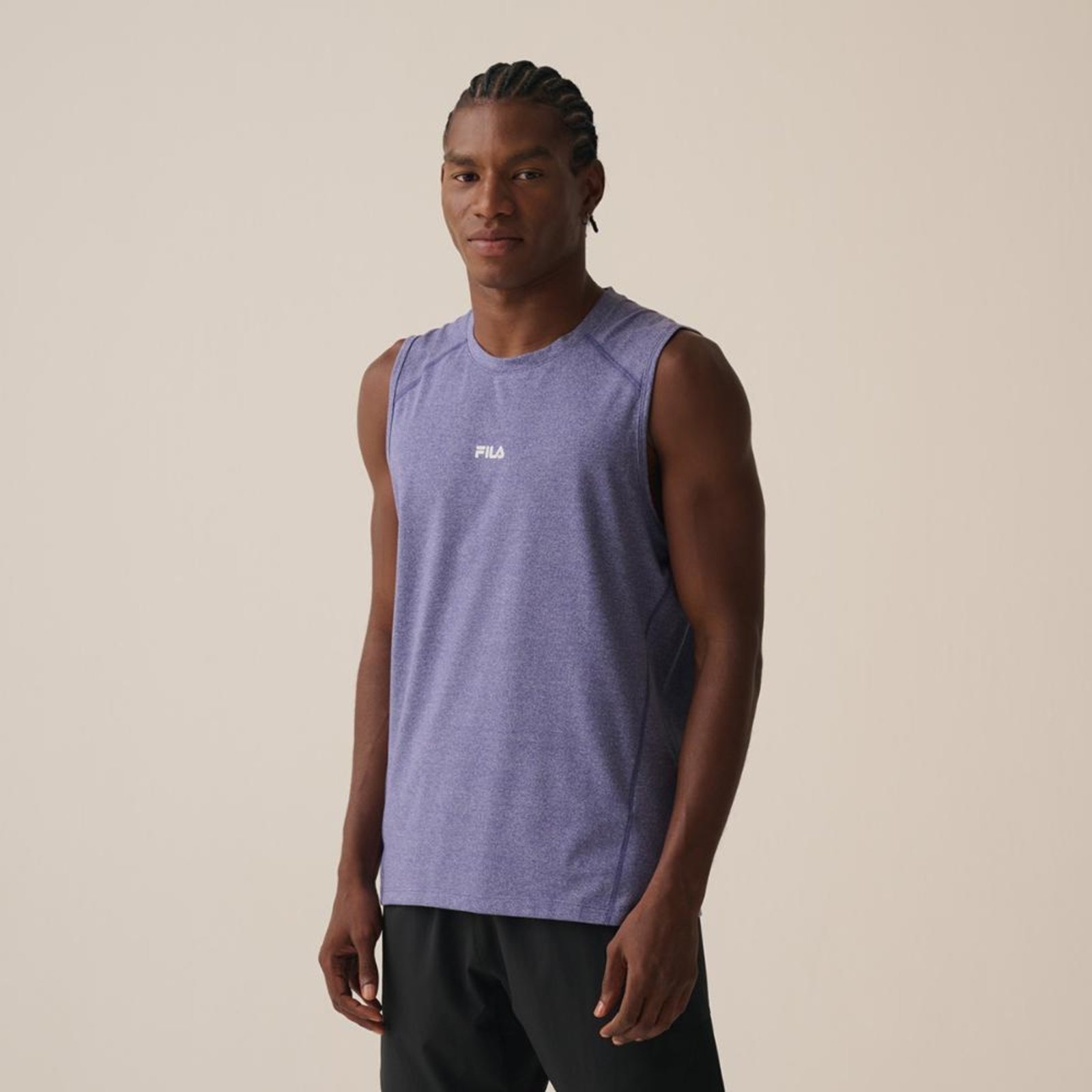 Camiseta Sem Manga Fila Essential Floating Masculina Incolor