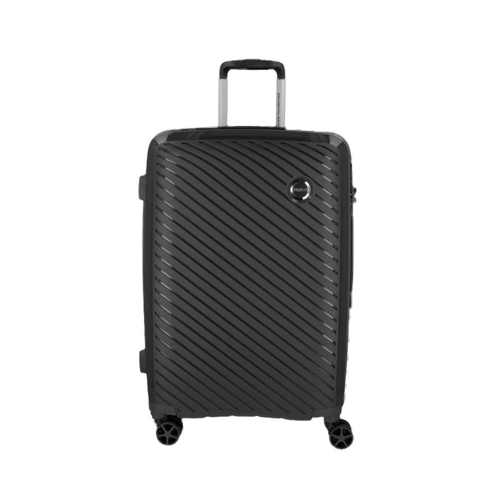 Vista 2 Mala de Viagem American Tourister Zanzibar Média Preto incolor American Tourister incolor
