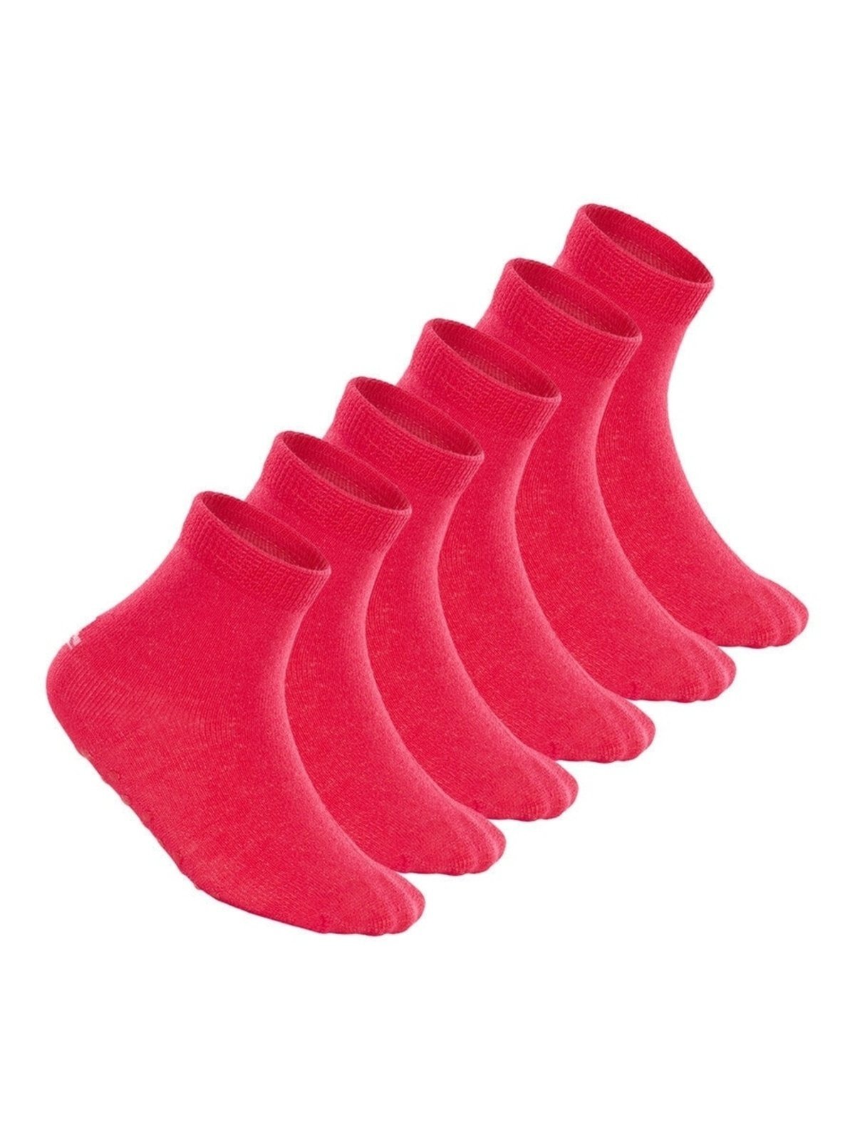 Kit com 6 Meias Antiderrapante Lupo 2041-032