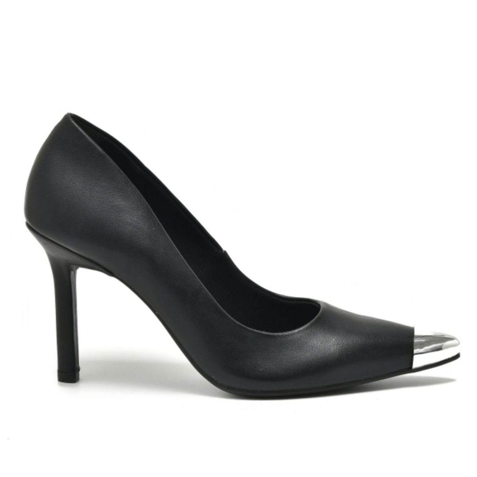 Sapato Feminino Salto Alto Fino Via Marte Preto