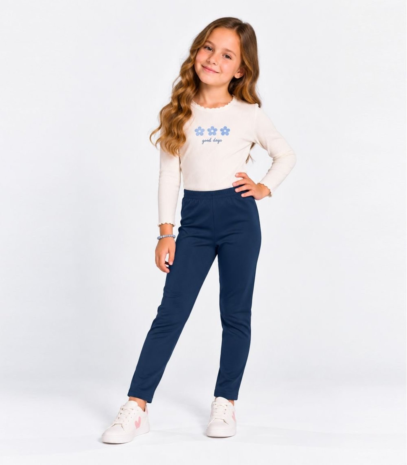 Legging em Suedine Select Azul