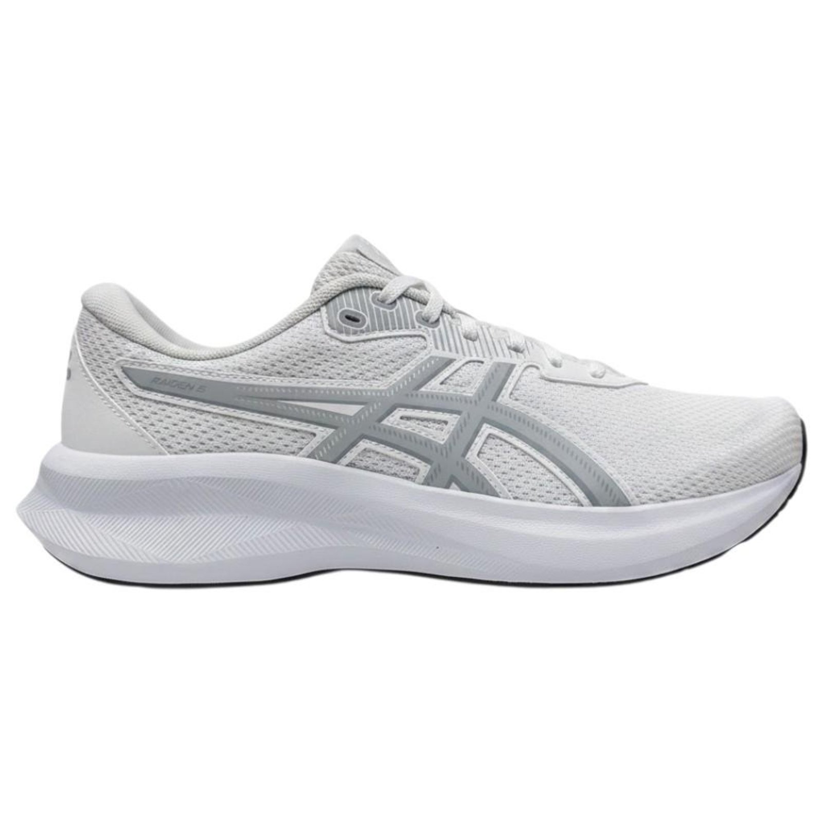 Tênis Asics Raiden 5 Branco e Cinza Masculino Branco