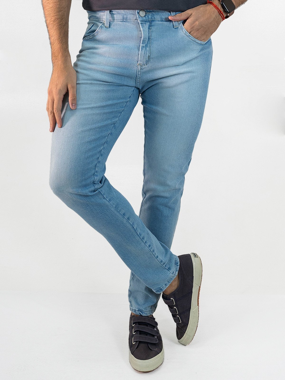 Calça Masculina Skinny Jeans Delavê Tradicional Anticorpus