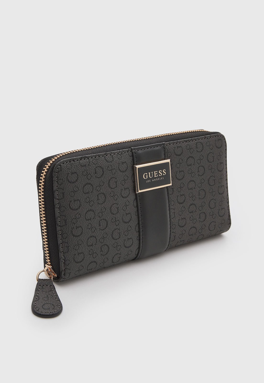 Carteira Feminina Guess Monograma Preta