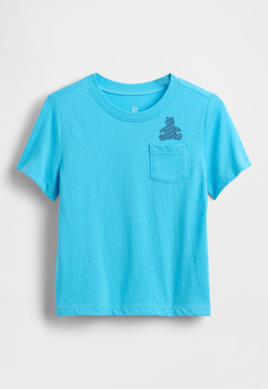 Camiseta Manga Curta GAP Urso Azul