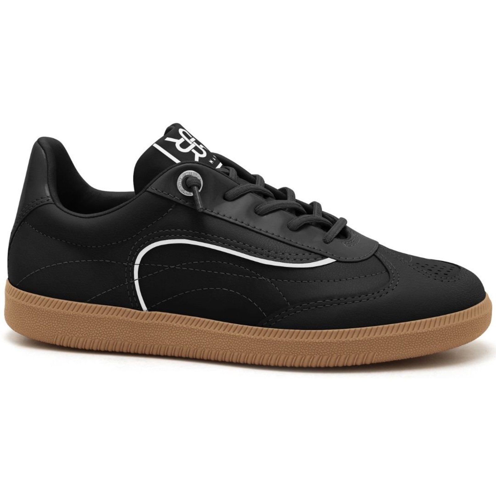 Tênis Feminino Casual Calce Fácil com Elástico Preto Ramarim 2673202