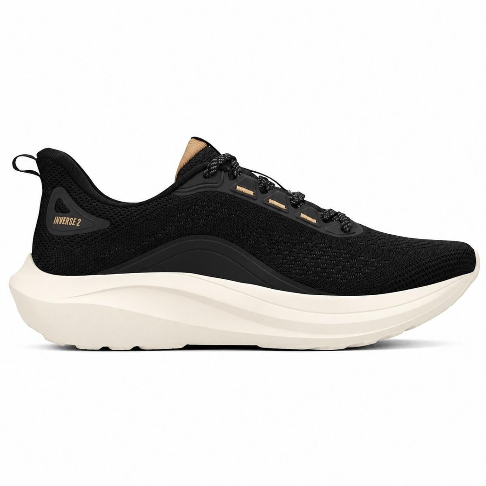 Tênis Esportivo Corrida Masculino Olympikus Inverse 2 Preto