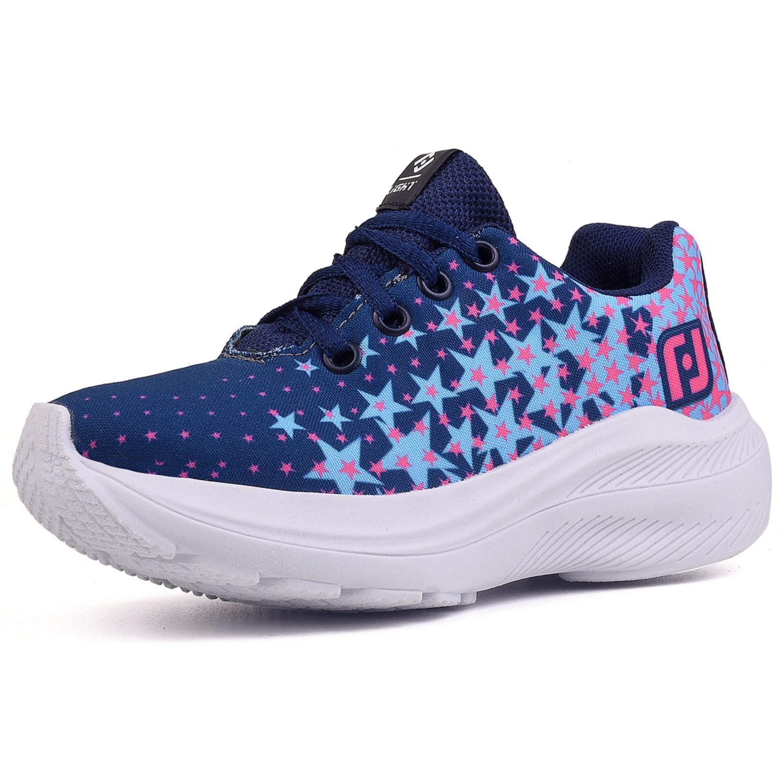 Vista 2 Infantil - Tenis Meninas Casual Marinho e Feminino CALCADOS LGHT LIGHT pink CALCADOS LGHT LIGHT pink
