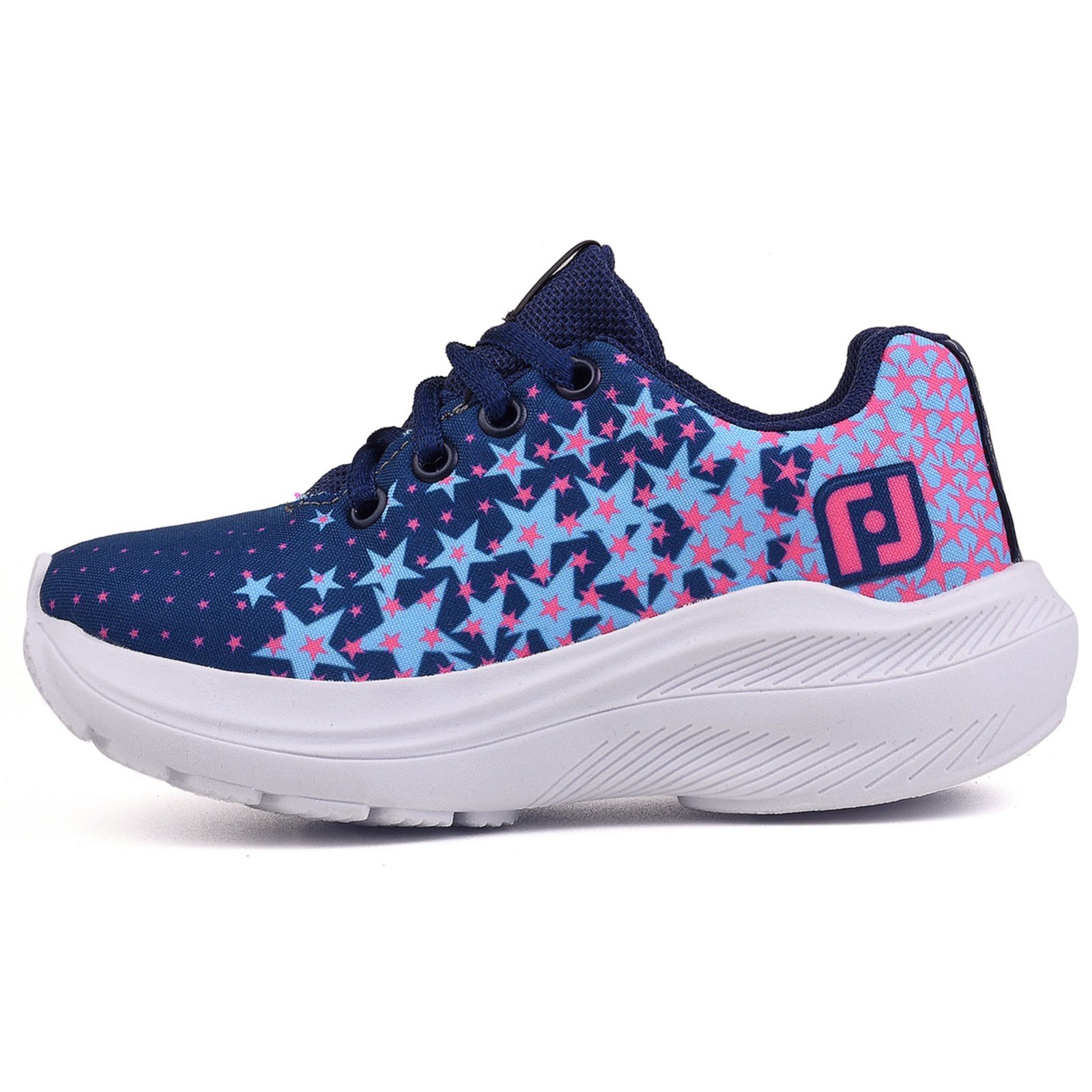 Vista 3 Infantil - Tenis Meninas Casual Marinho e Feminino CALCADOS LGHT LIGHT pink CALCADOS LGHT LIGHT pink