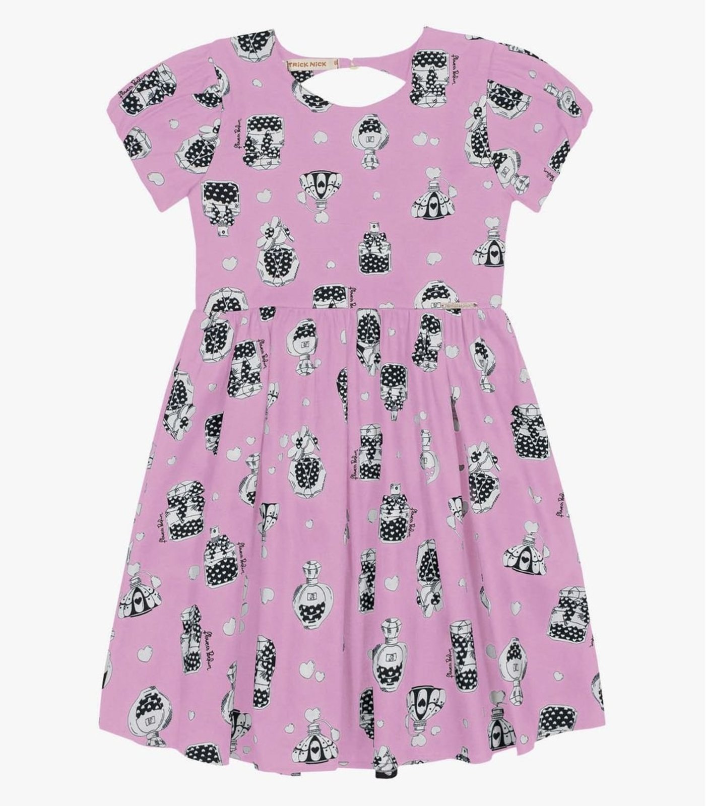 Infantil - Vestido Trick Nick Lilás