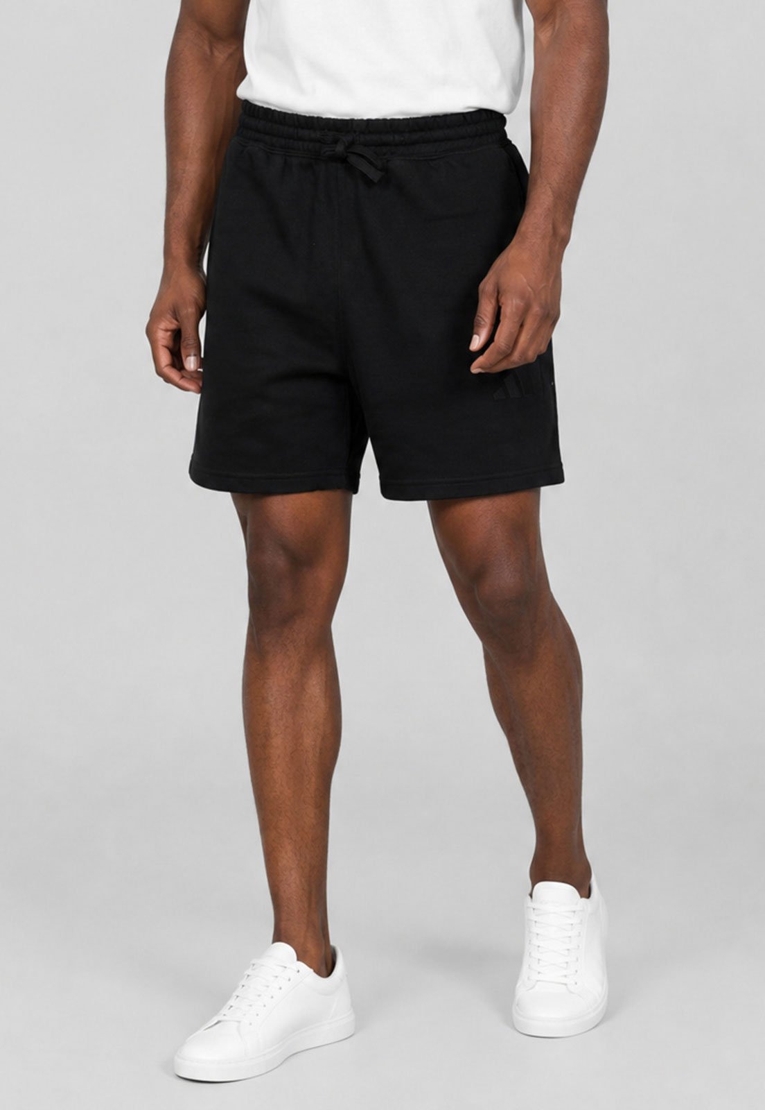 Short Masculino adidas Sportswear Cós Elástico Preto