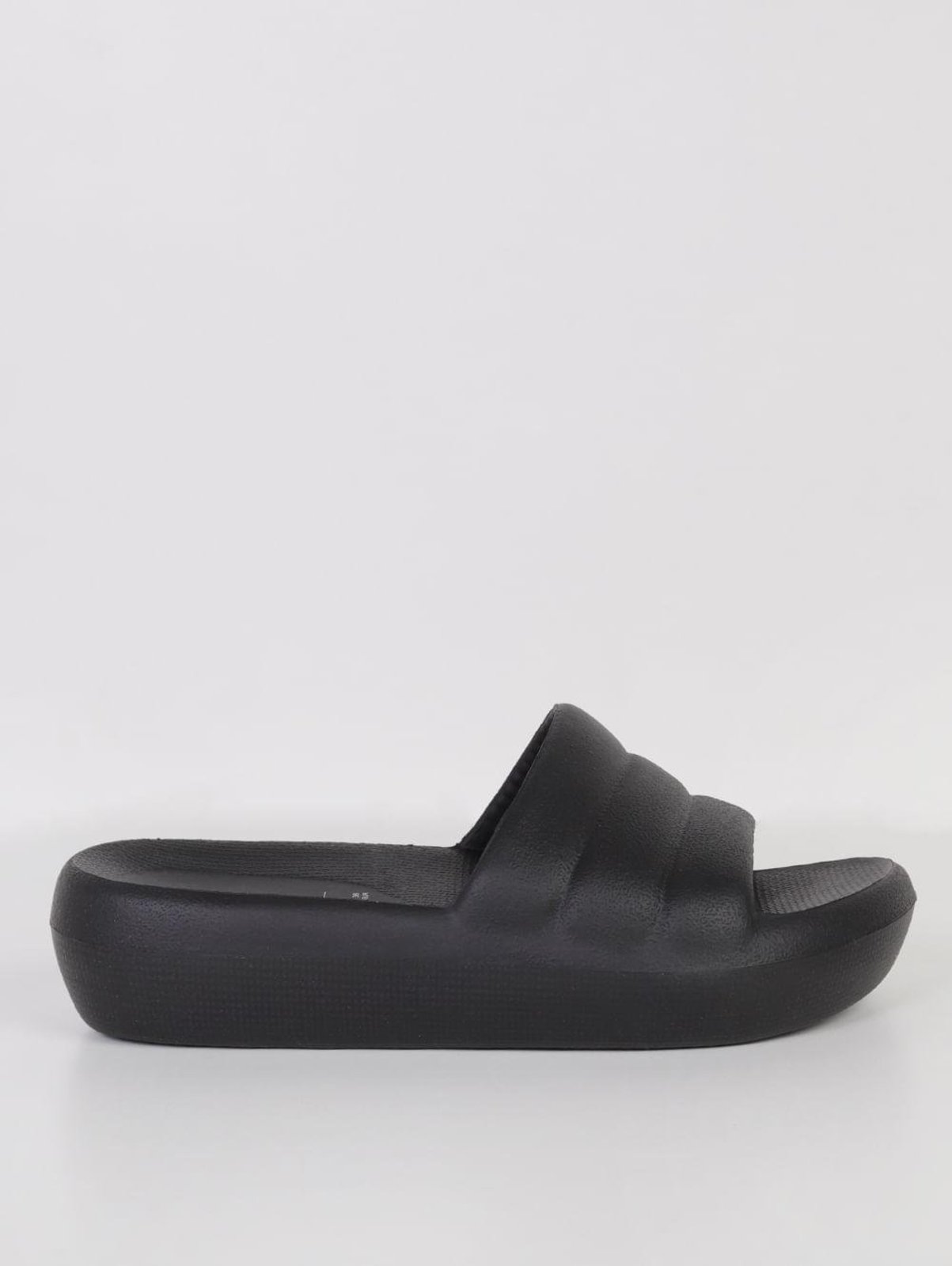 Chinelo Slide Piccadilly Feminino PRETO
