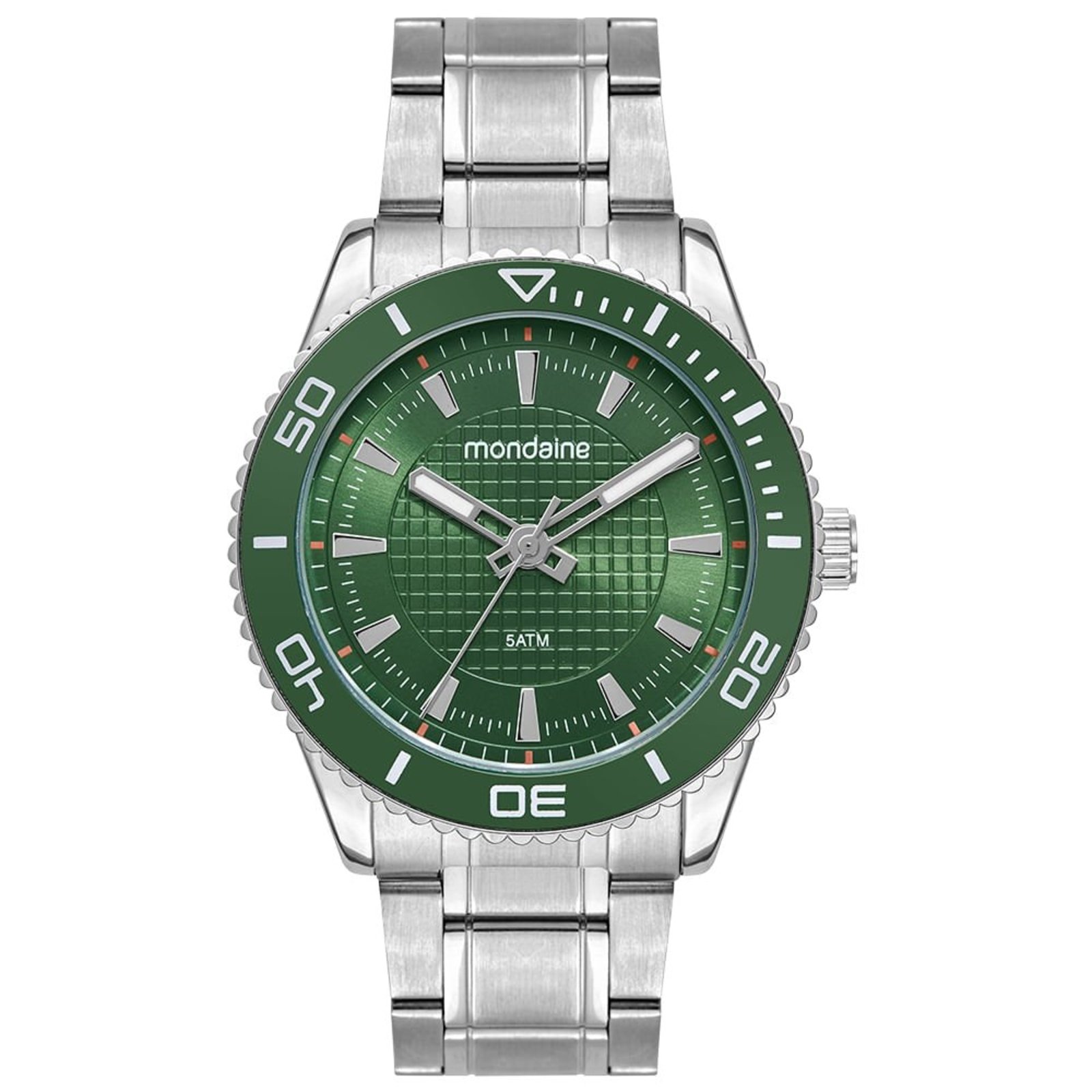 Relógio Mondaine Masculino Analógico Clássico Mostrador Verde Mondaine