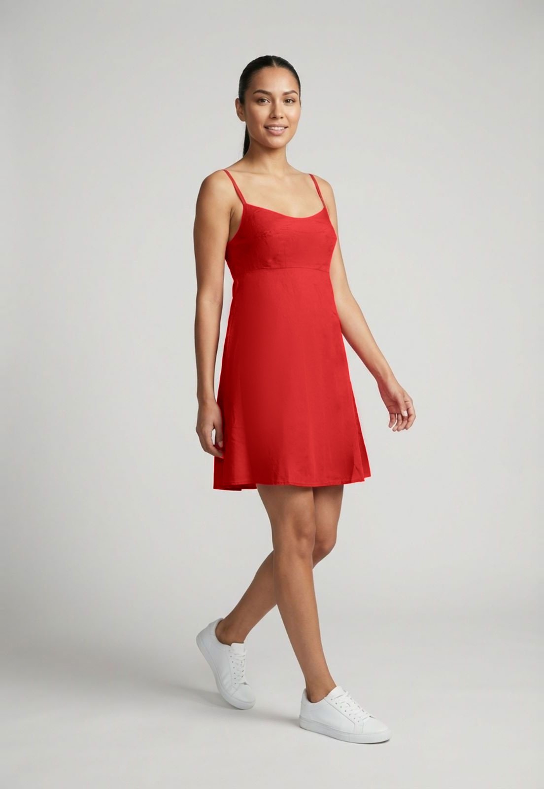 Vestido Feminino Colcci Sport Alças Finas Vermelho
