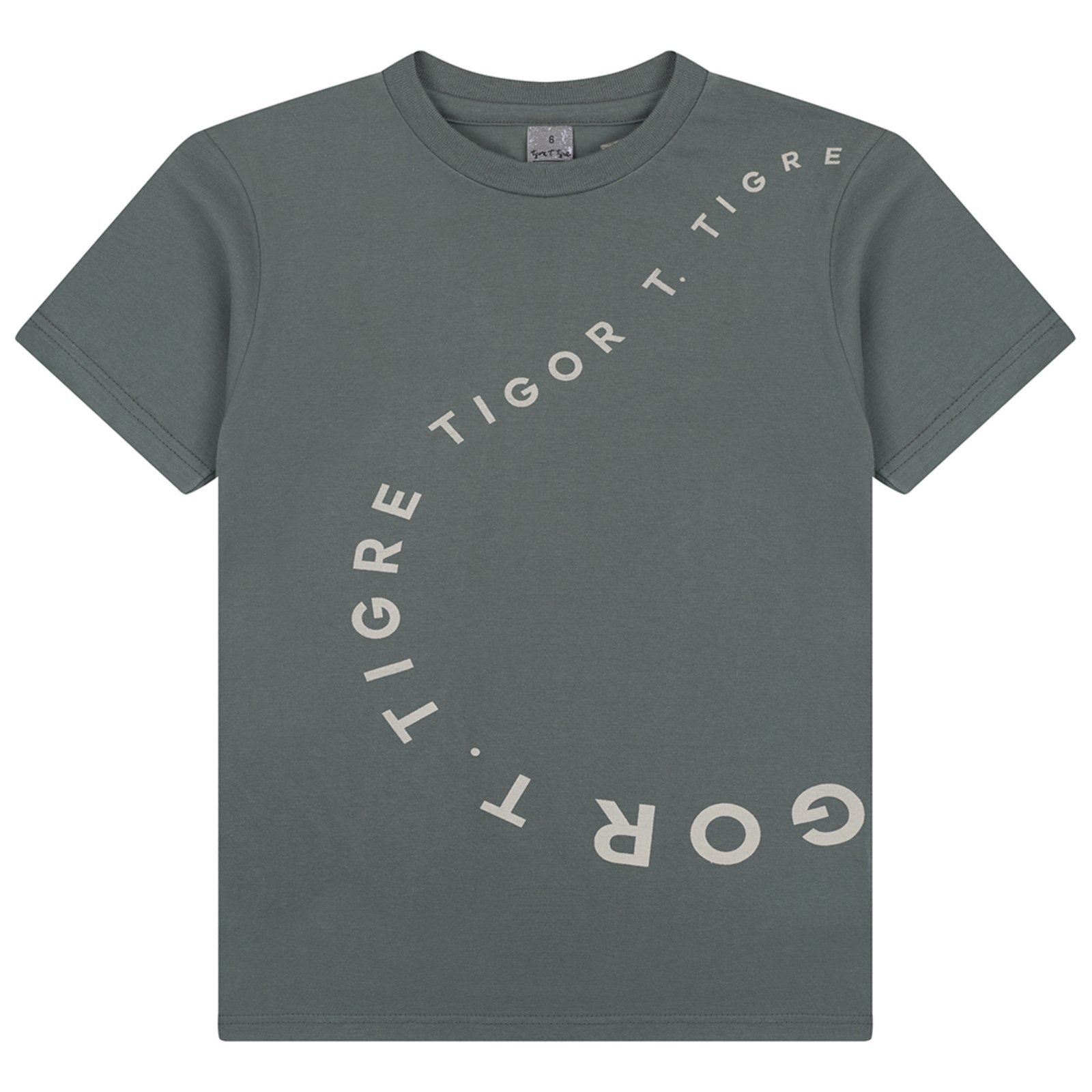 Infantil - Camiseta Manga Curta Masculina Tigor T. Tigre