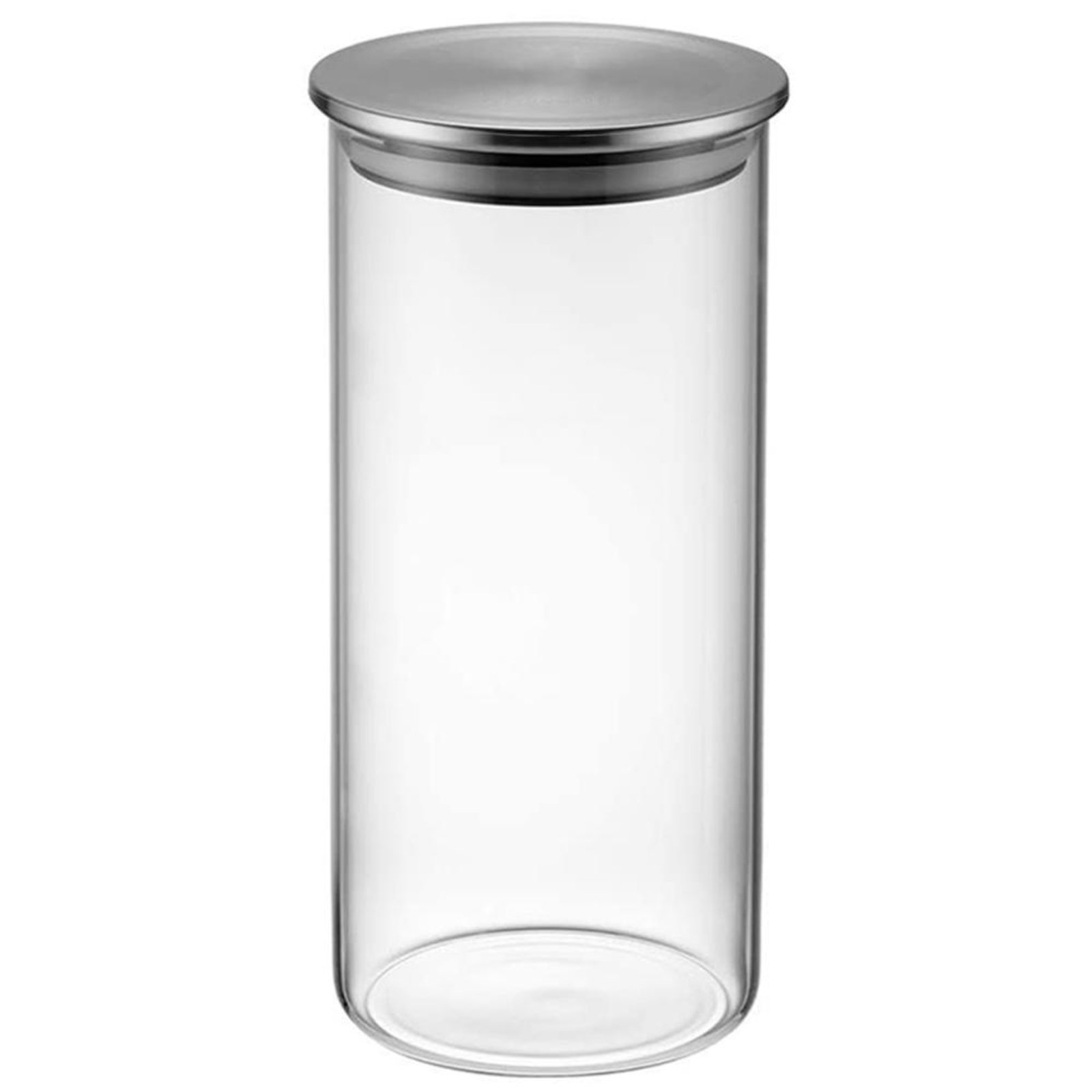 Pote de Vidro com Tampa Hermética Borossilicato e Inox 750ml - Lyor