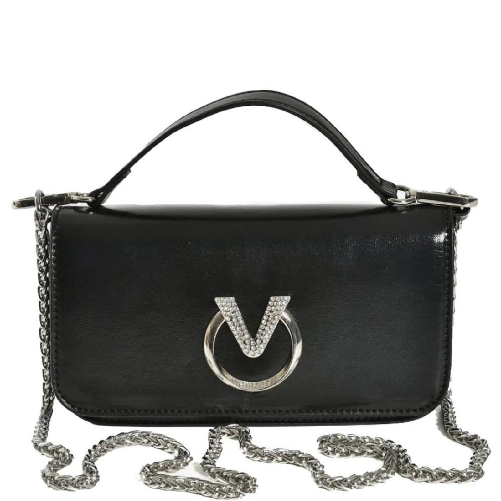 Bolsa Feminina Crossbody Bag Via Marte B2-714-01 Preto Incolor