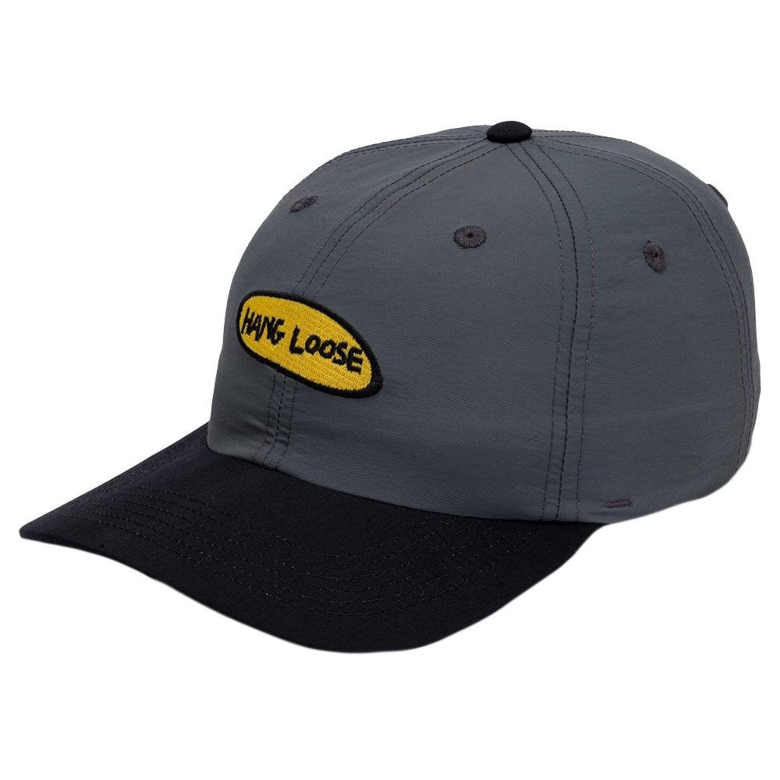 Boné Hang Loose Aba Curva Bizz WT26 Cinza Escuro/Preto
