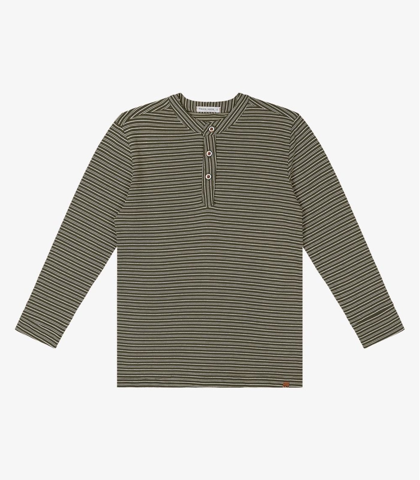 Infantil – Camiseta Menino Manga Longa Trick Nick Verde