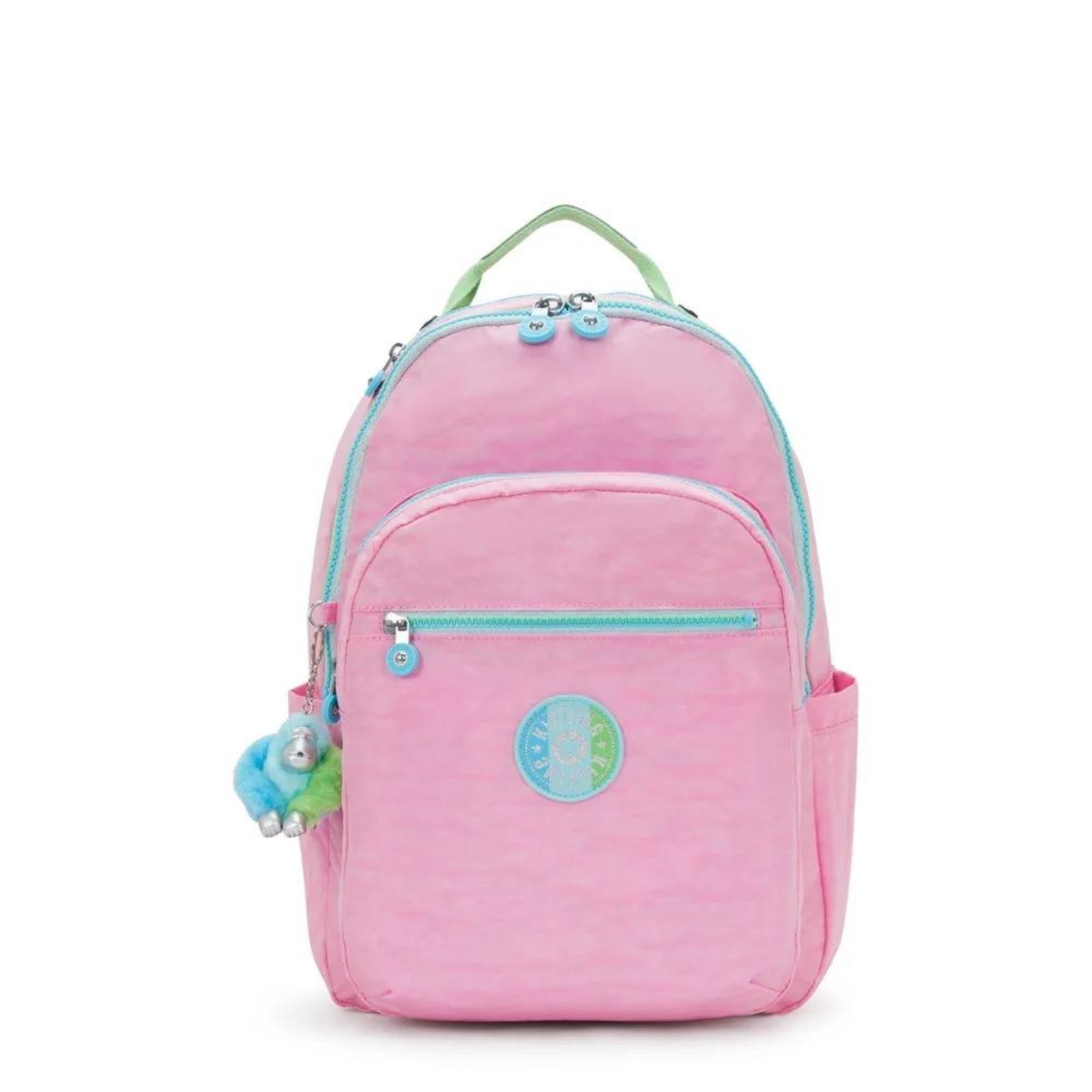 Vista 2 Mochila Kipling Seoul Galaxy Pink FC rosa pink rosa pink