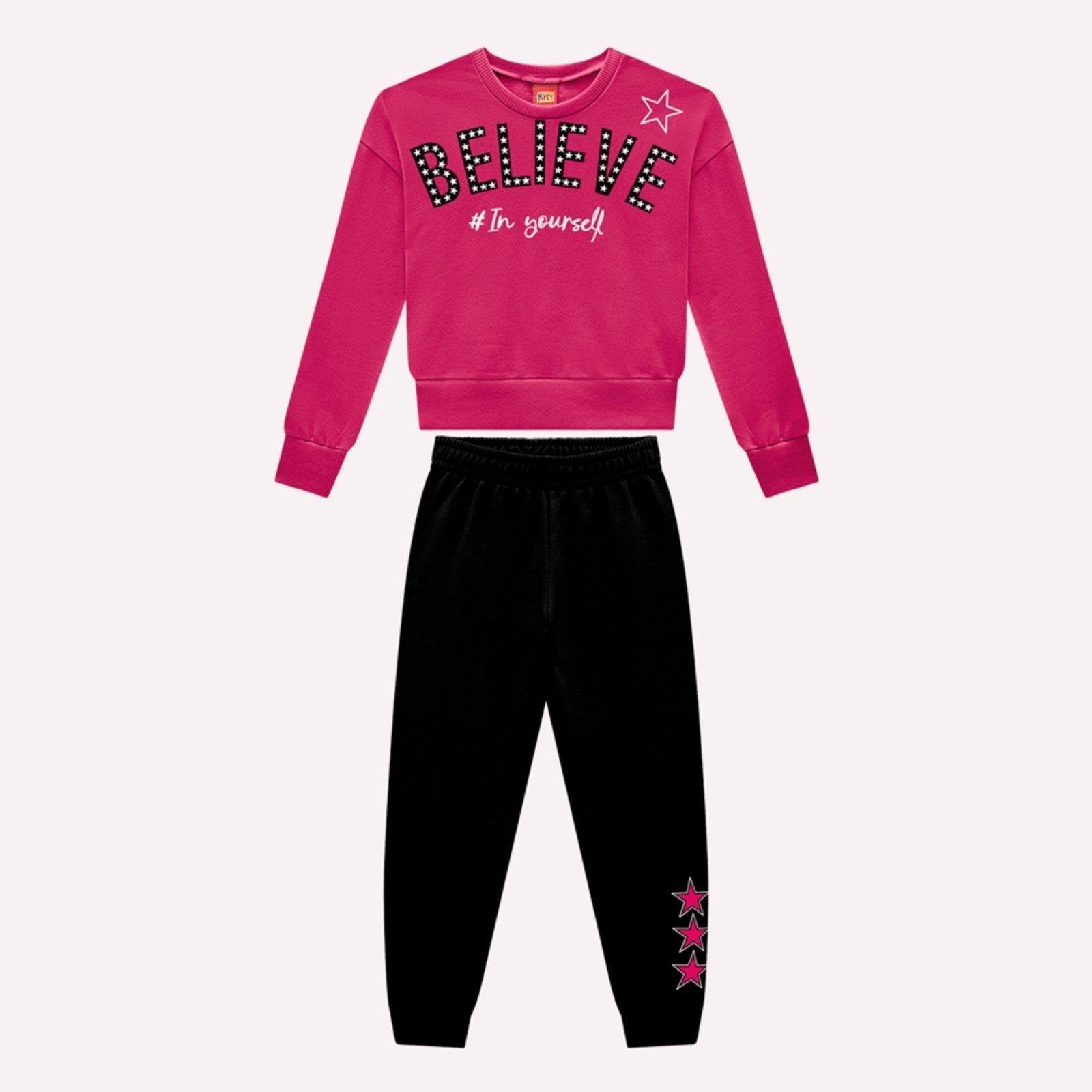 Infantil - Conjunto Menina em Algodão Kyly