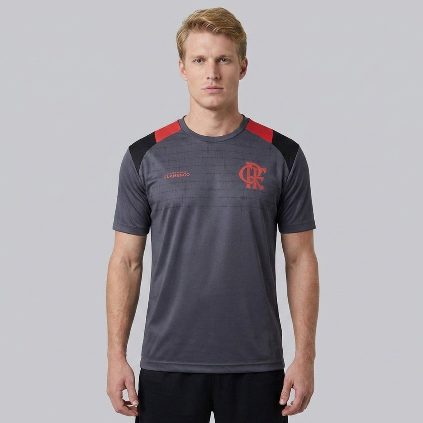 Camisa Flamengo Vibrou Cinza