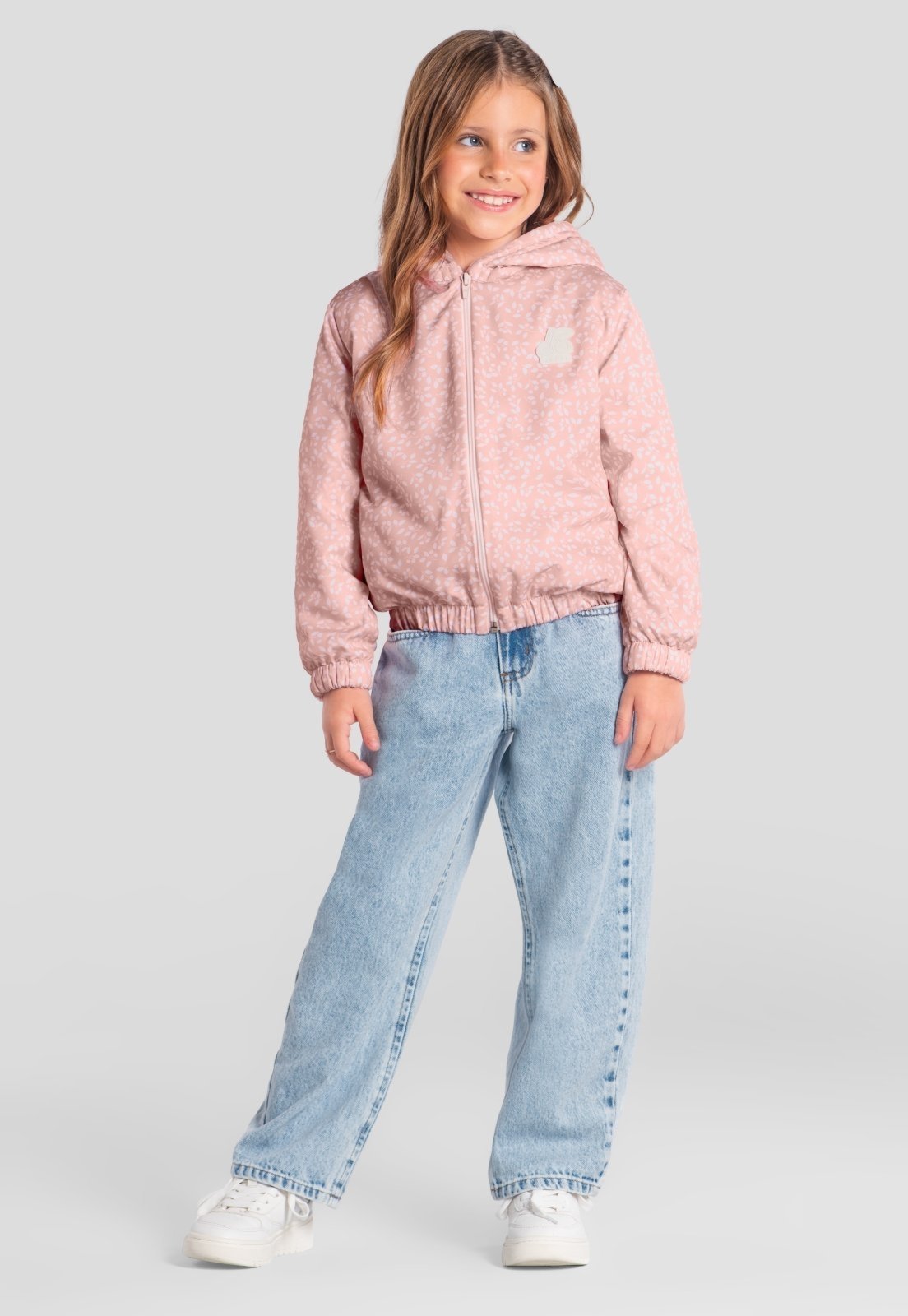 Infantil - Calça jeans menina Mundi