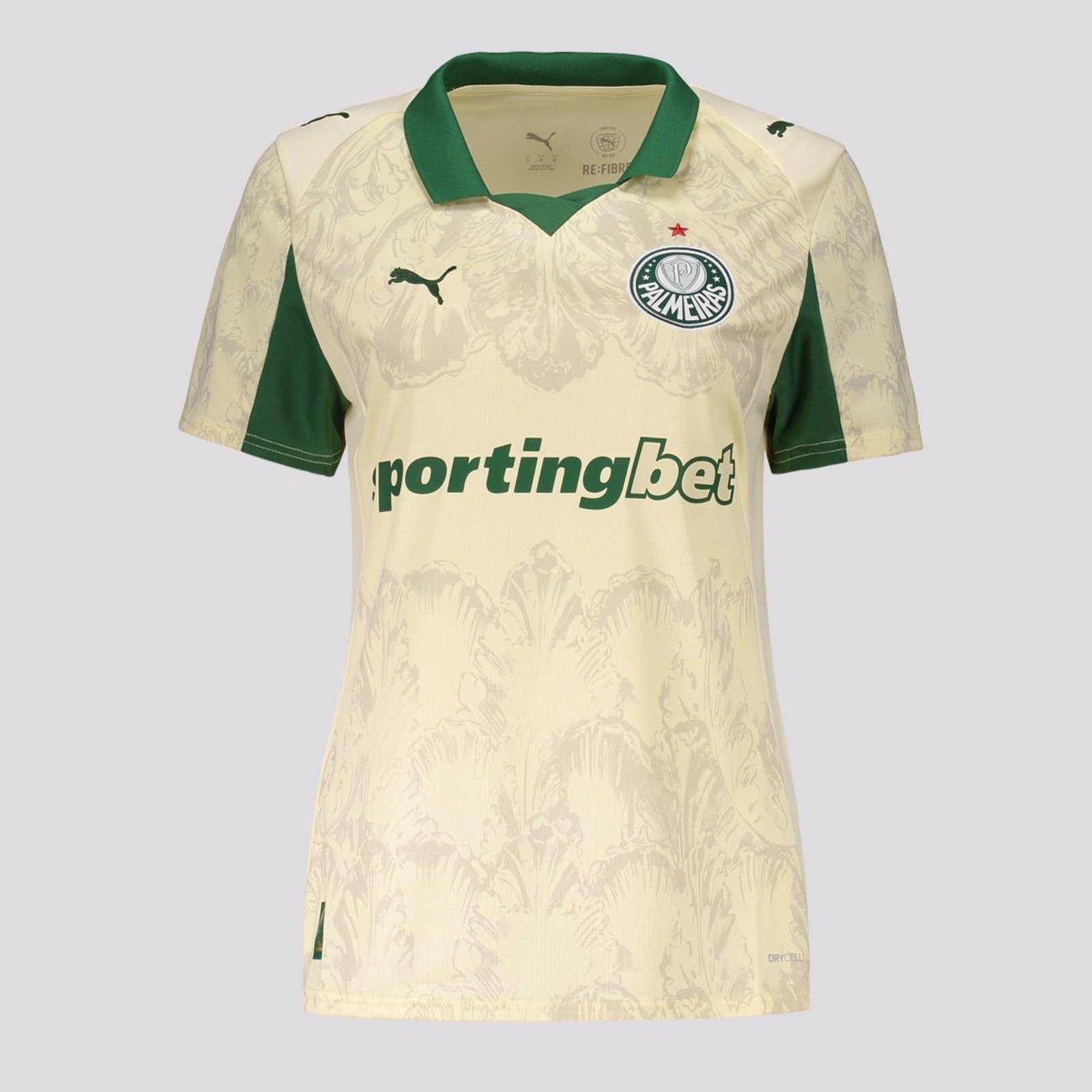 Camisa Puma Palmeiras X uper 2025 Feminina