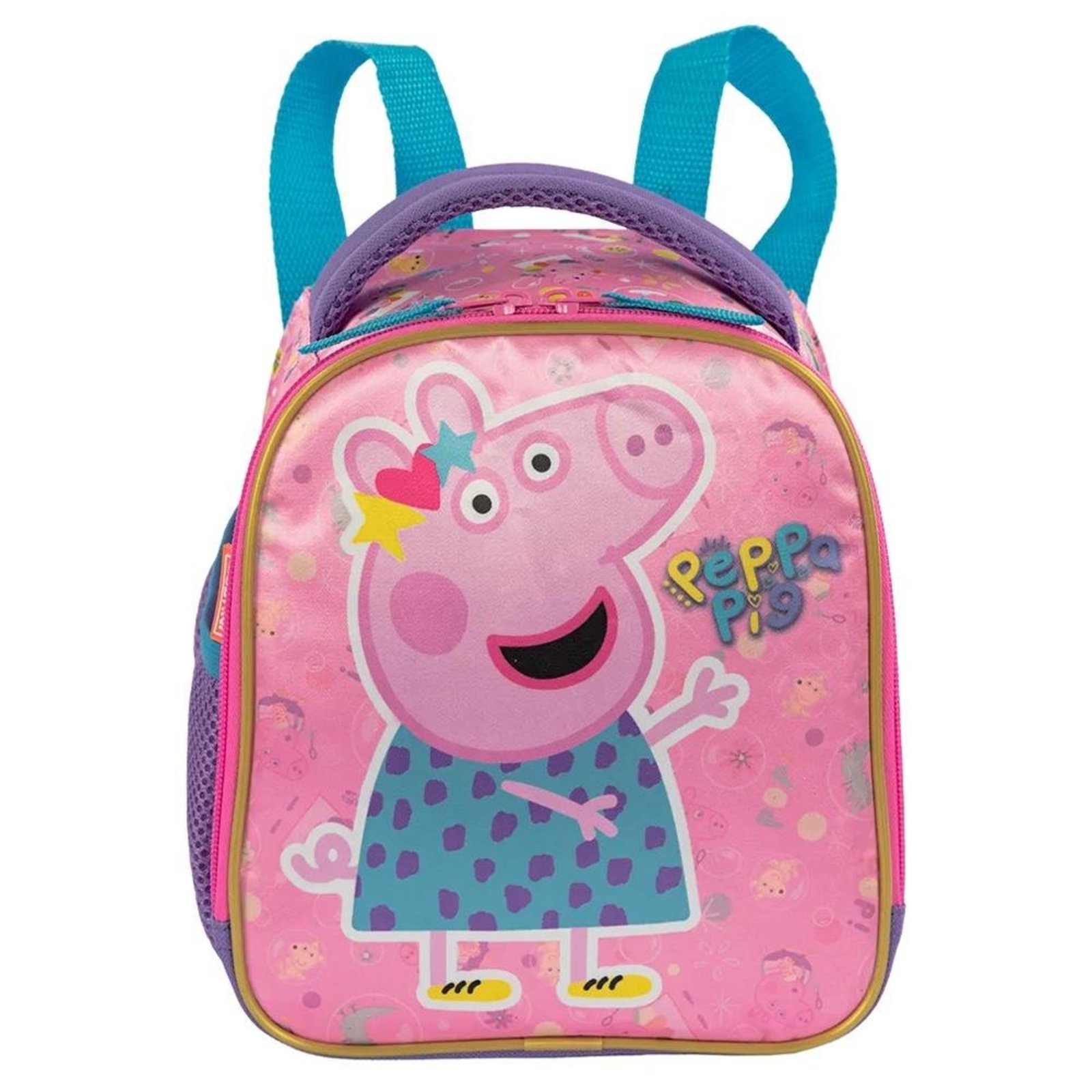 Infantil - Lancheira Sestini Especial Peppa X Dots Rosa