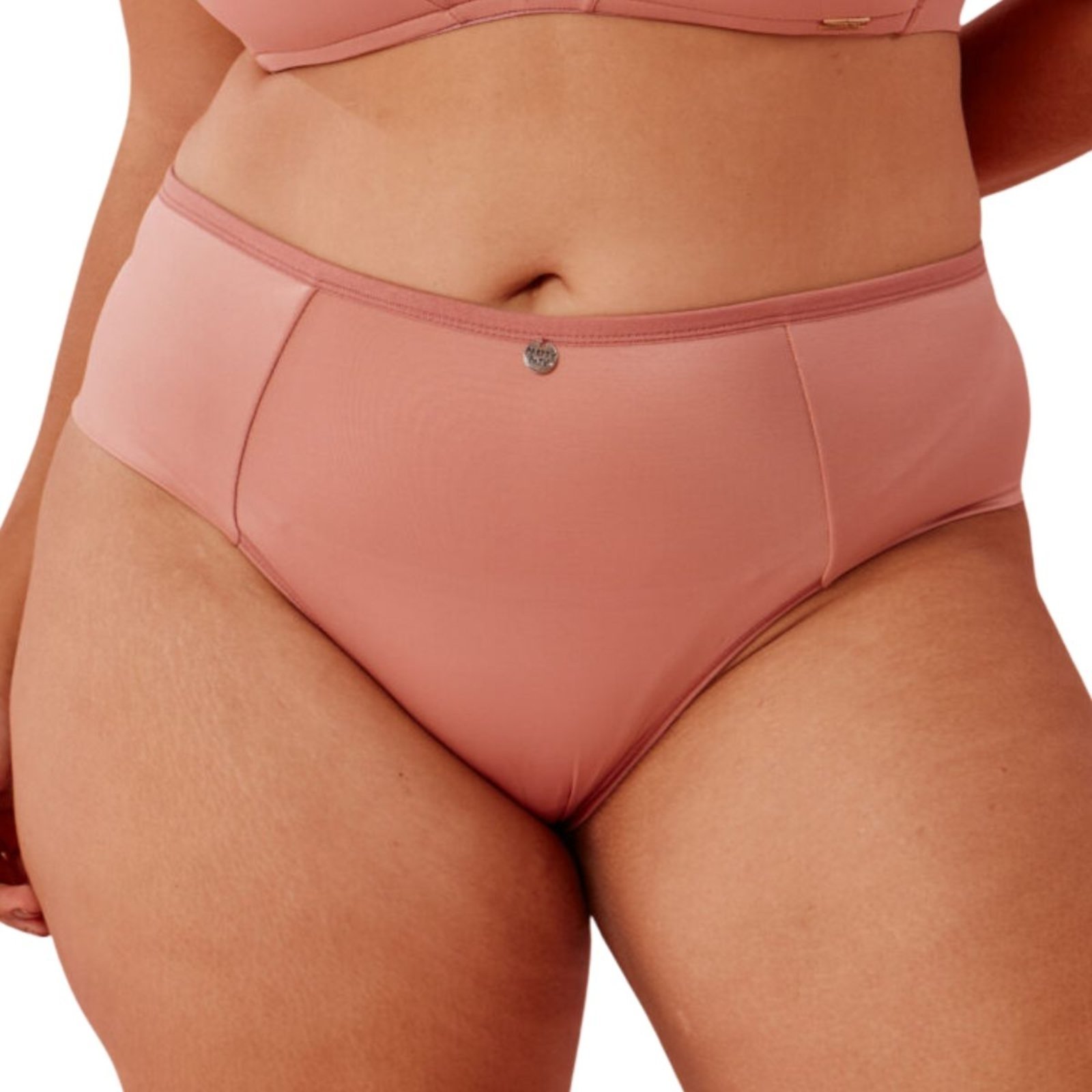 Calcinha Feminina Plus Size Tanga Lisa Pretty Paty