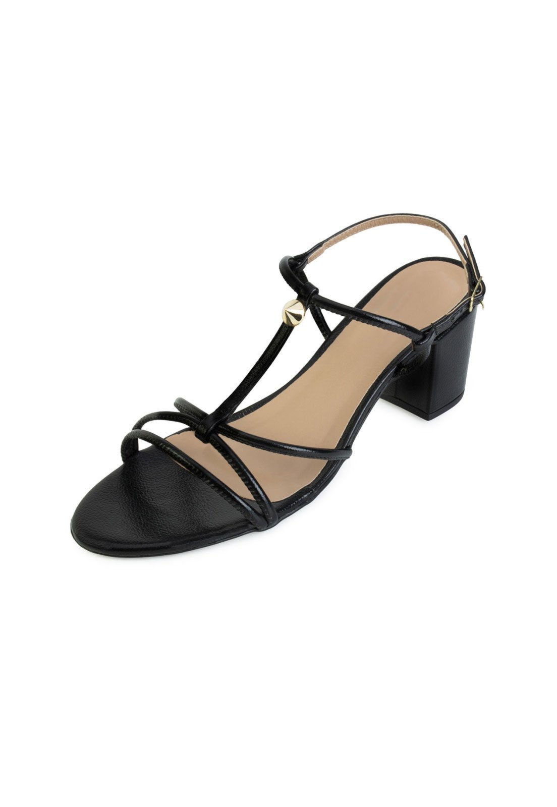 Sandália Cia Perfeita CP23-602252 Preto VZ