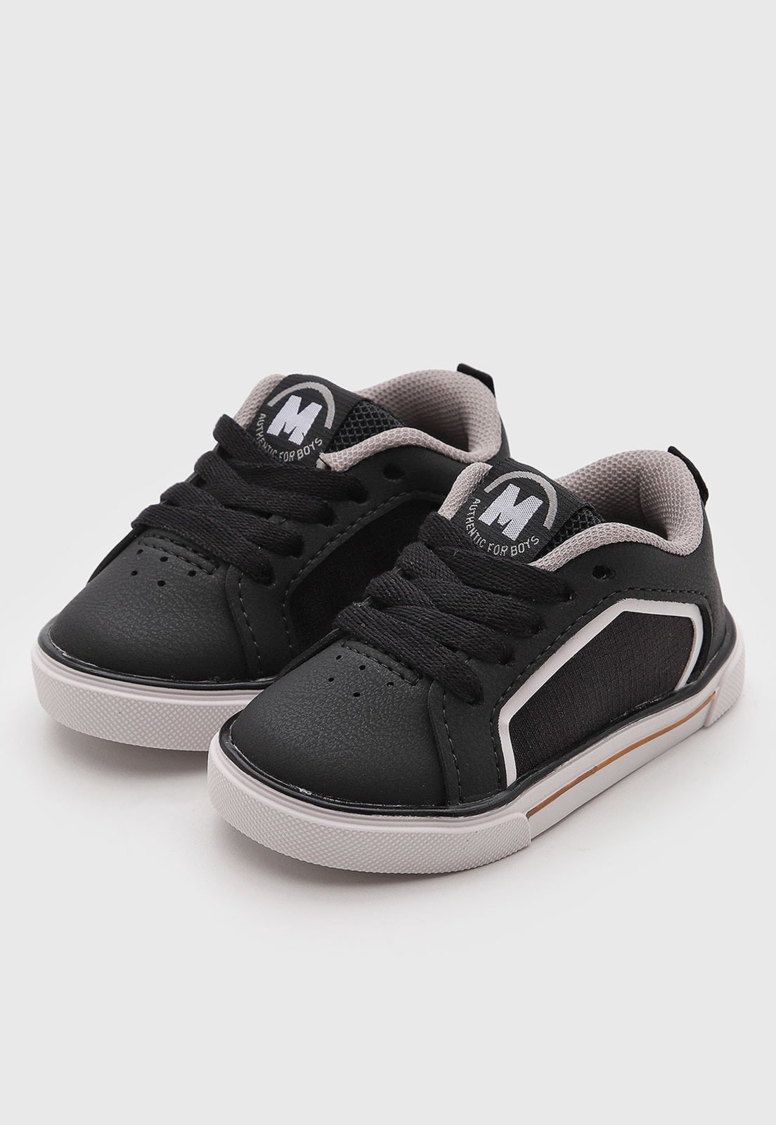 Infantil - Tênis Molekinho Detalhes Preto