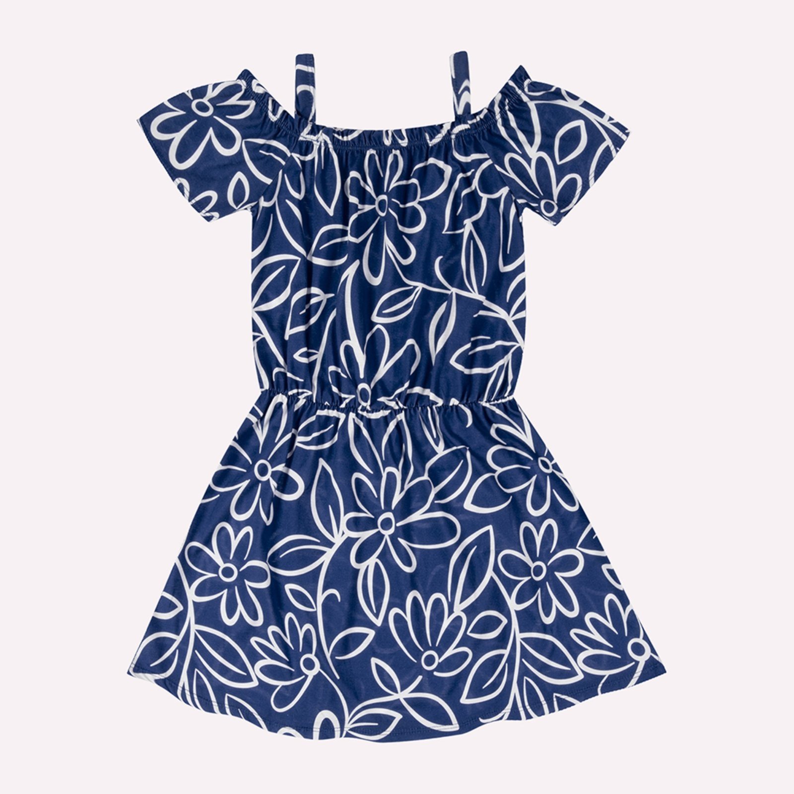 Infantil – Vestido Menina Flores Kyly