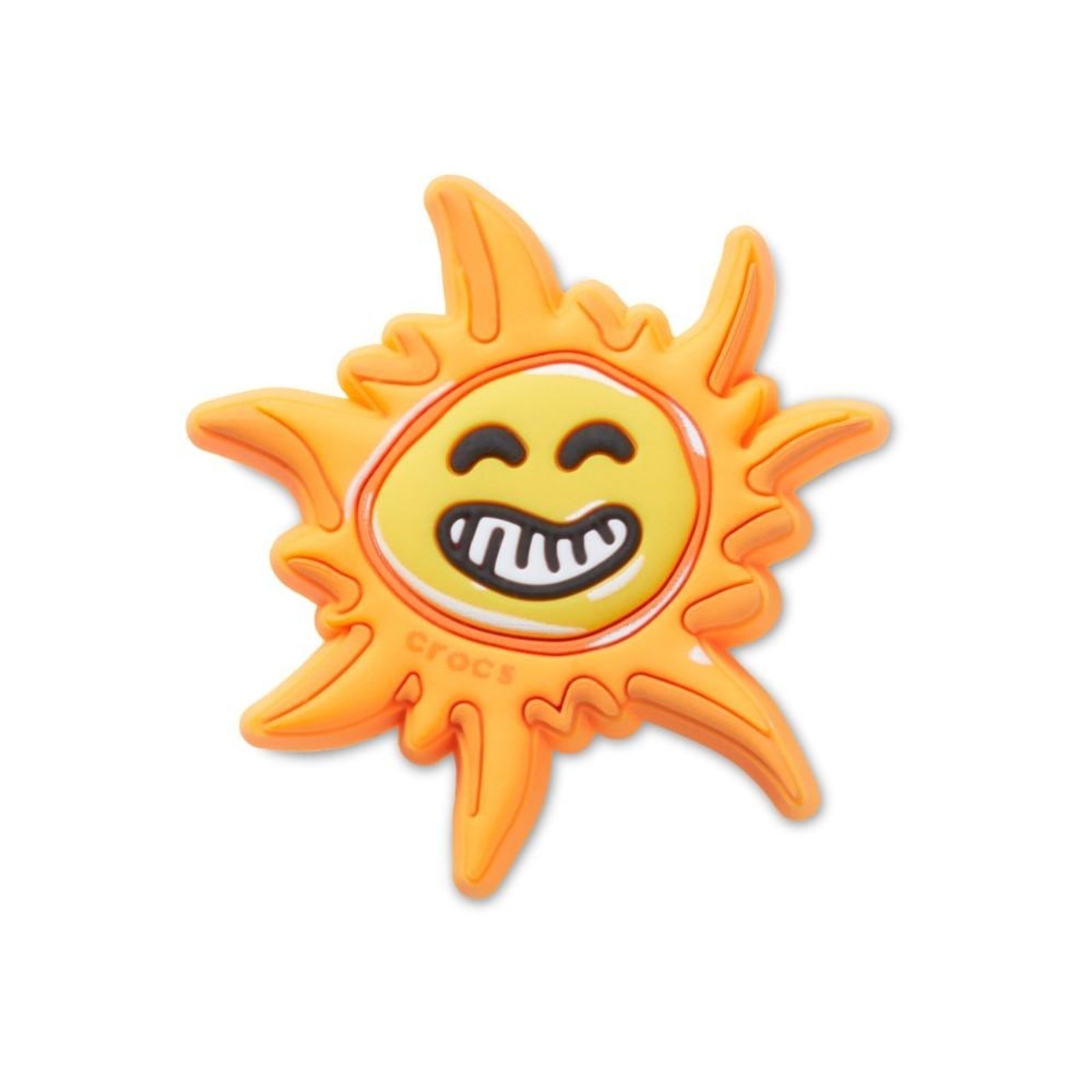 Vista 2 Infantil - Jibbitz™ Rabisco de Sol Sorridente Crocs branco