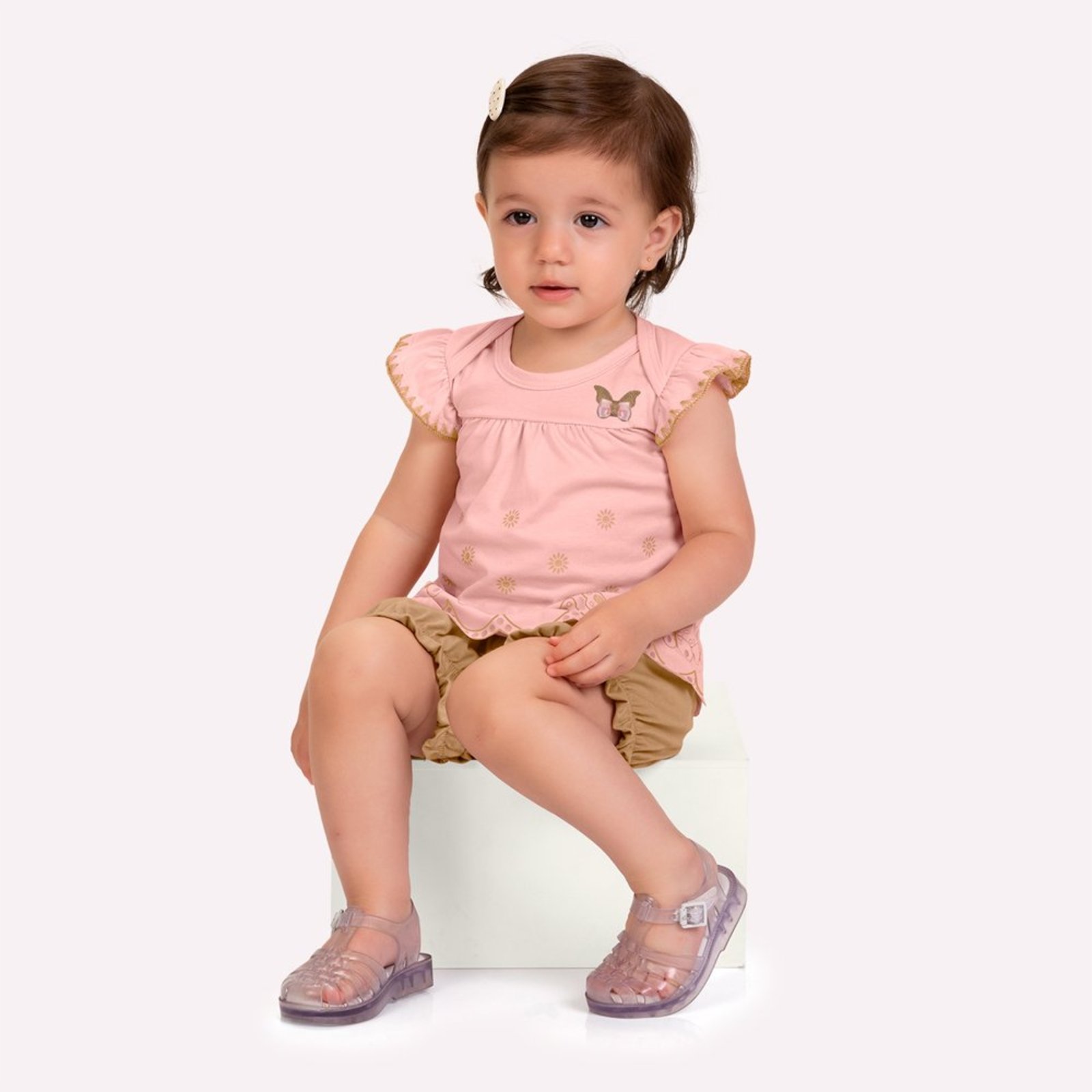 Infantil - Conjunto Menina Borboletas Kyly