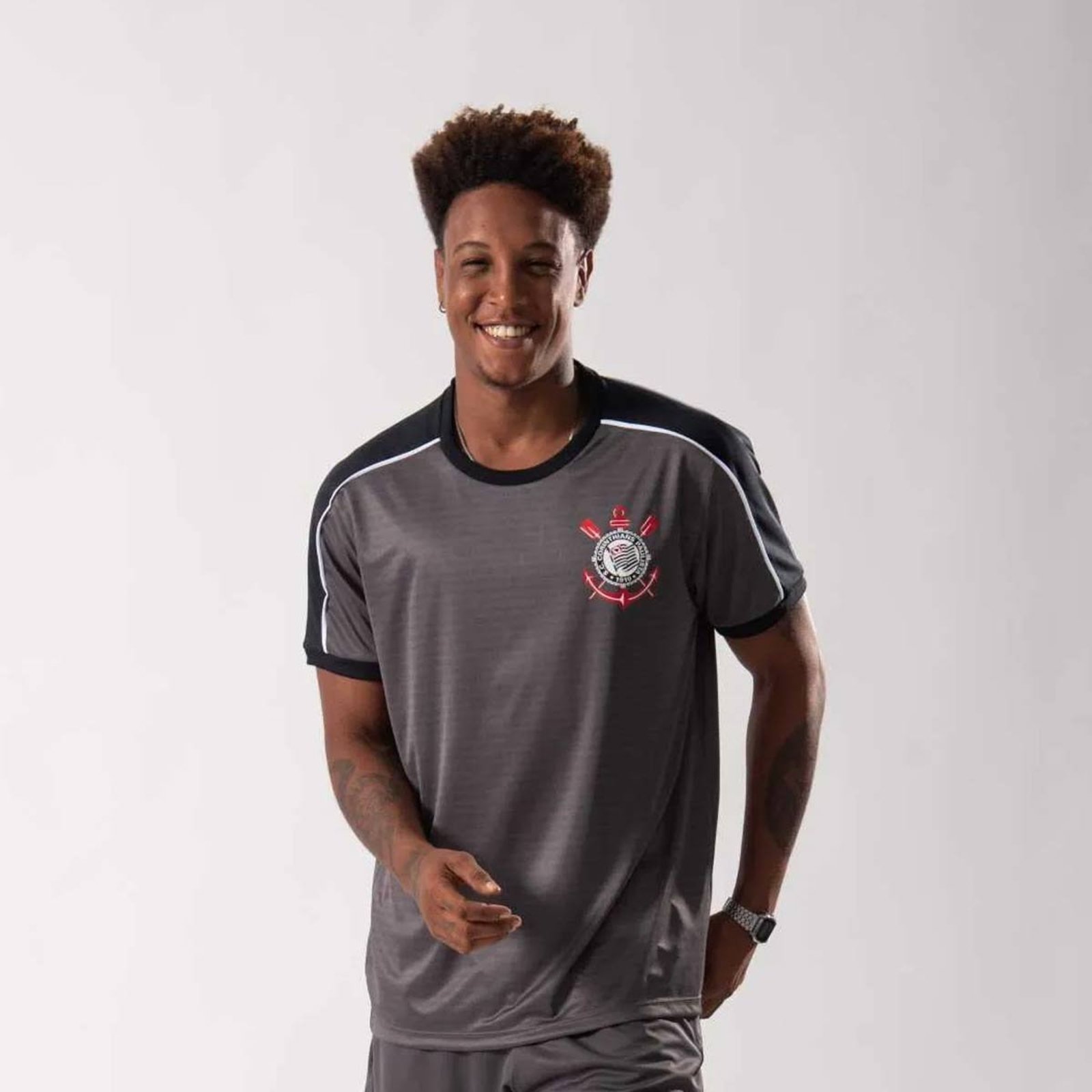 Camisa Corinthians Mito Cinza