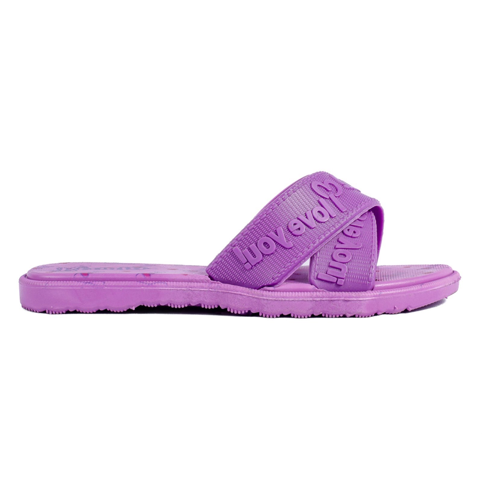 Infantil – Rasteira Feminina Herlim Anatômica Macia Delicada Conforto Lilás