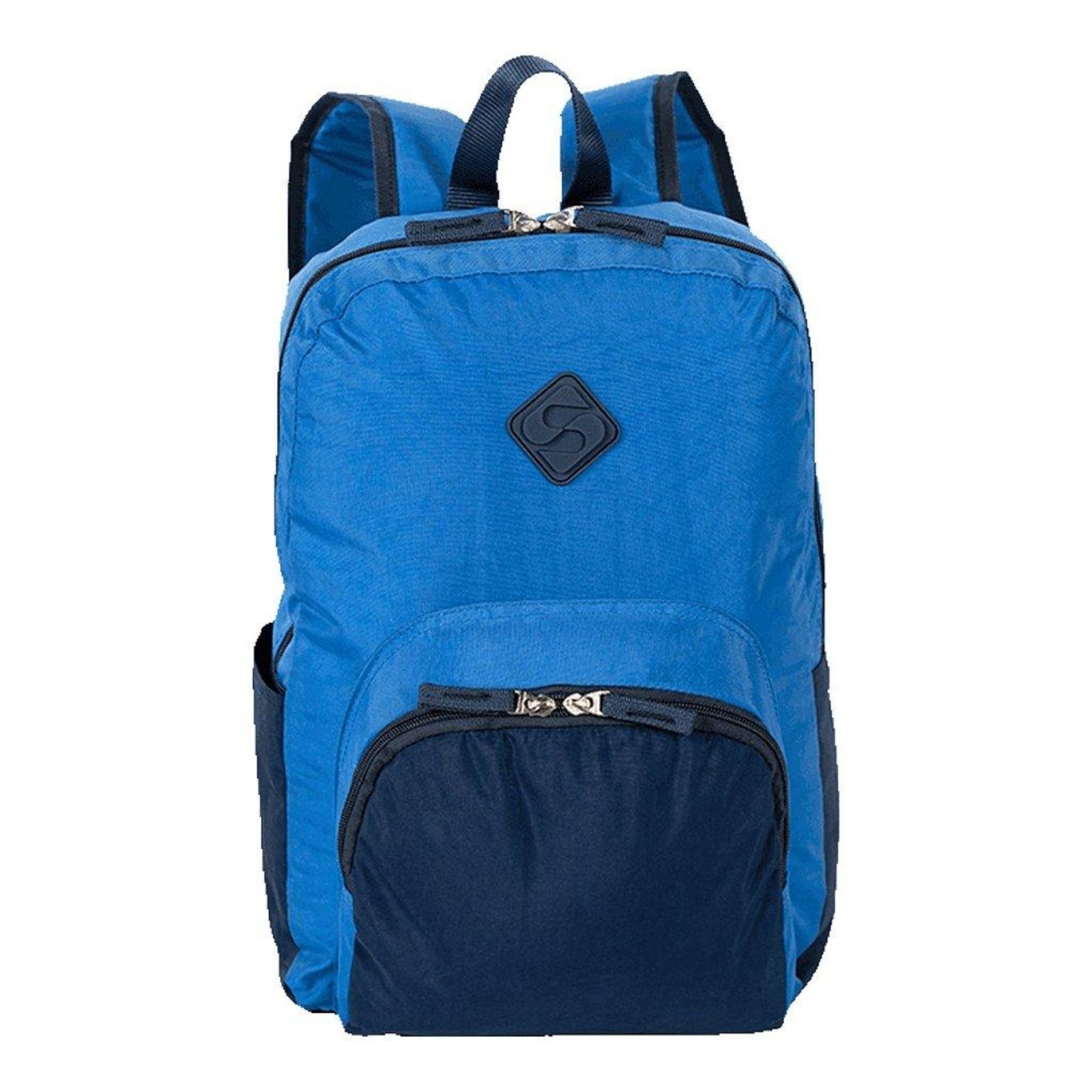 Vista 2 Infantil - Mochila Sestini Happy Crinkle 2 Double 14 Litros azul Sestini azul