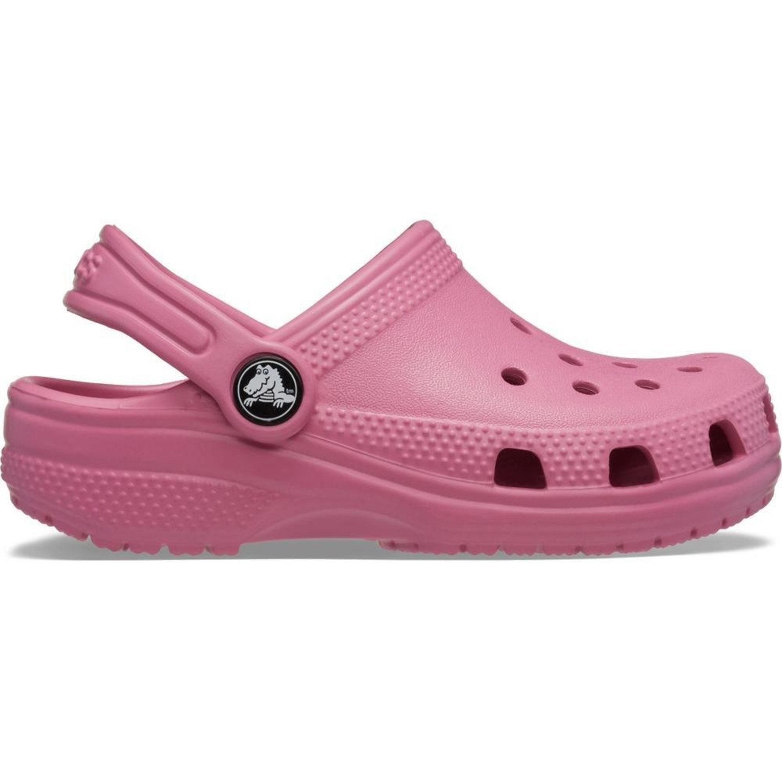 Infantil - Sandália Crocs Classic Clog K Quiet Rose Rosa